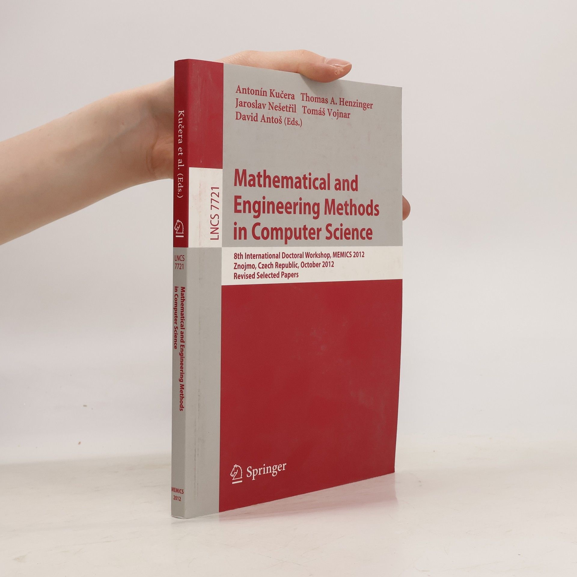 Antonín Kučera Mathematical and engineering methods in computer science