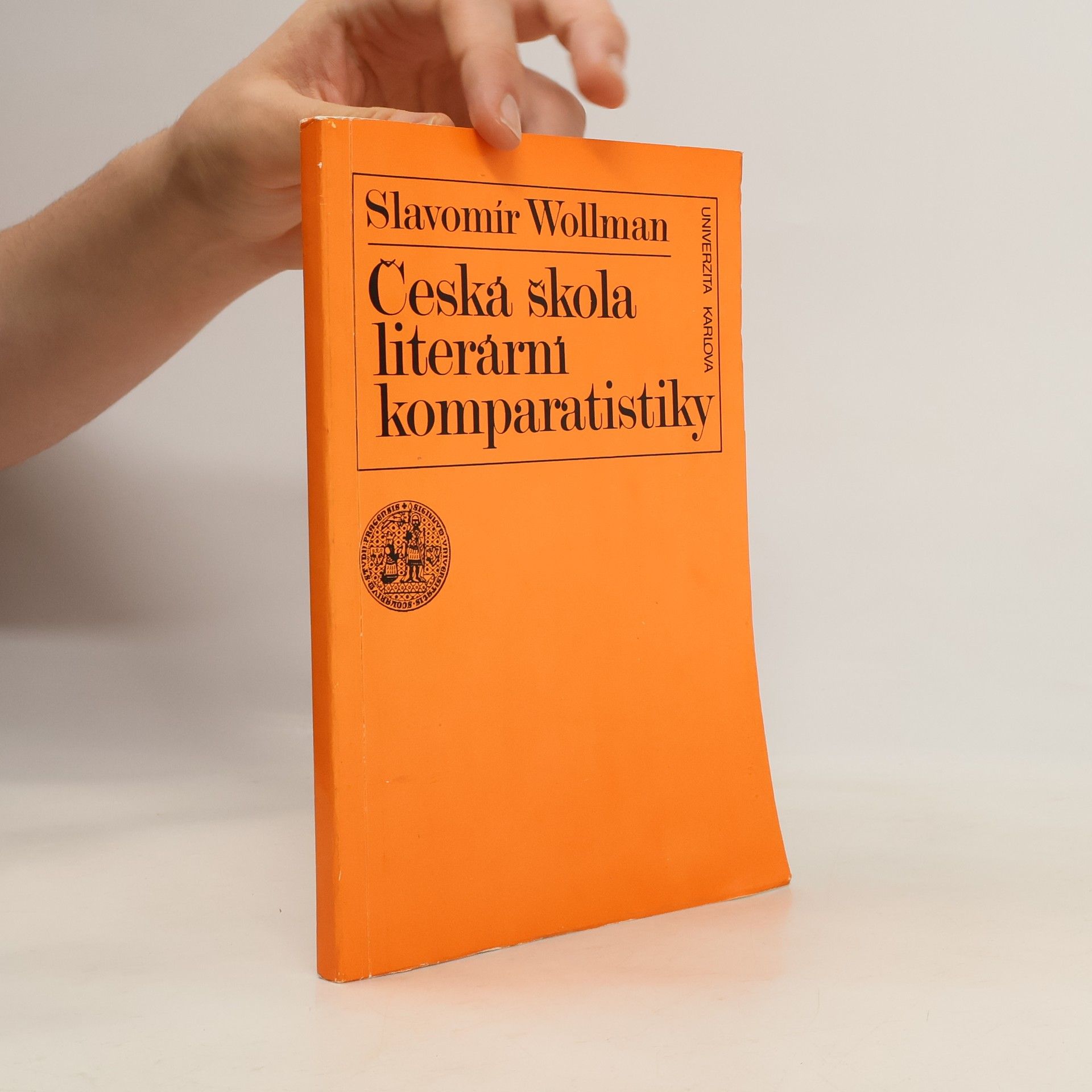 Slavomír Wollman Česká škola literární komparatistiky