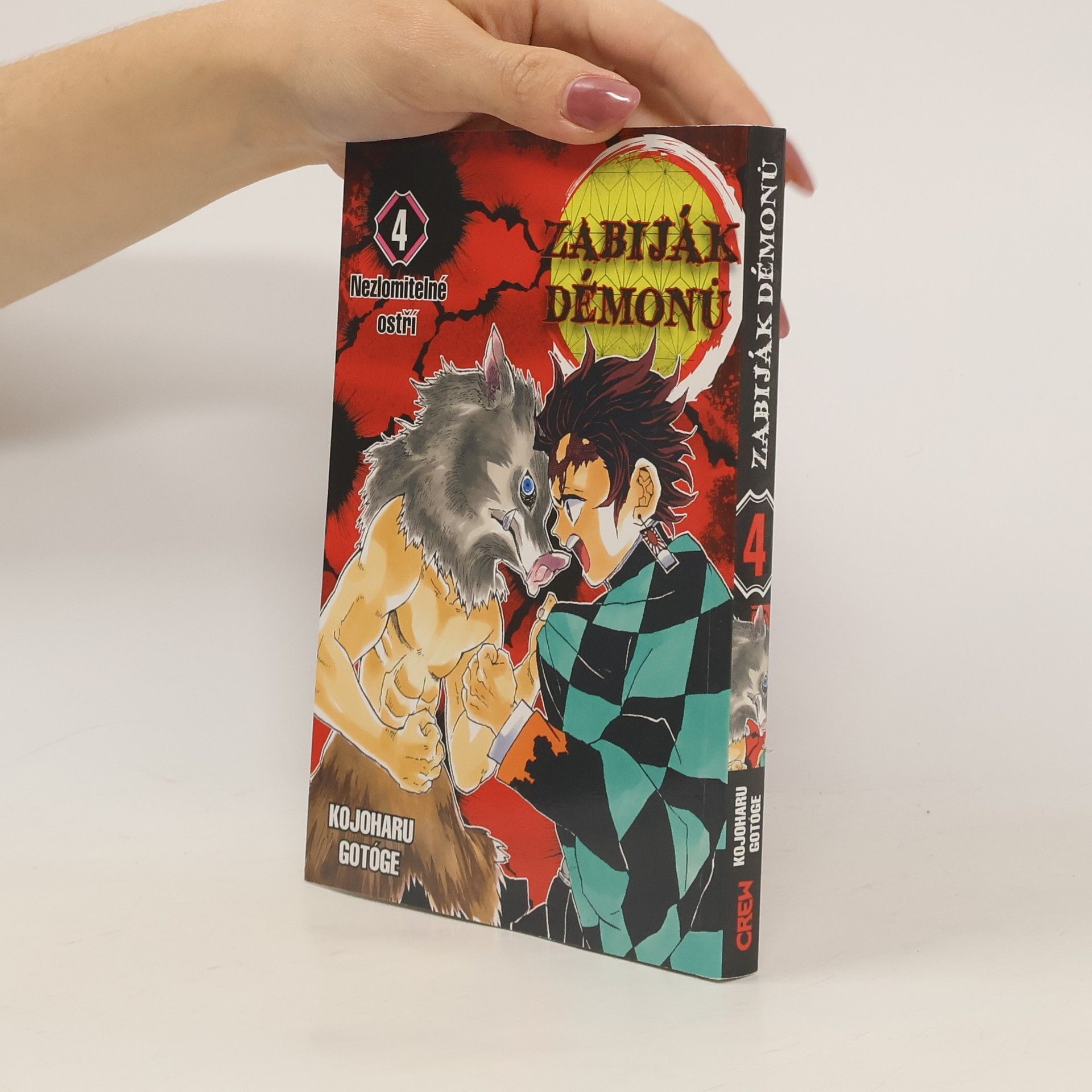 Koyoharu Gotoge Zabiják démonů 4. Nezlomitelné ostří