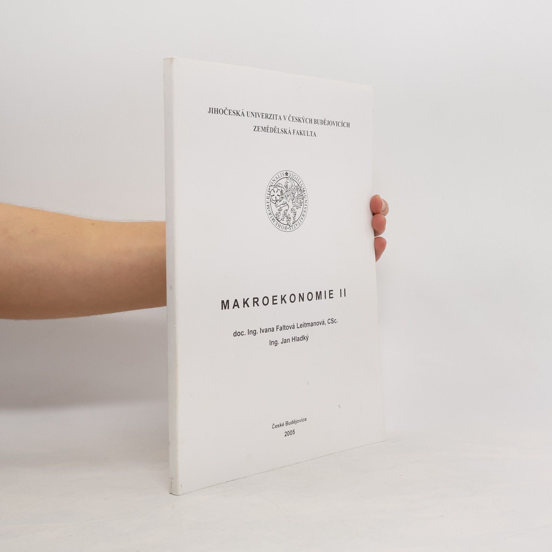 Ivana Faltová Leitmanová Makroekonomie II