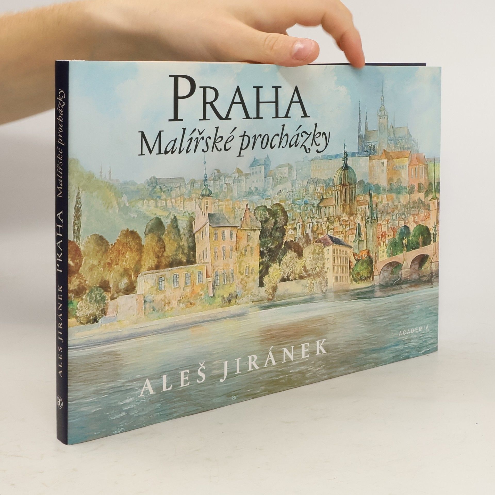 Aleš Jiránek Praha. Malířské procházky.