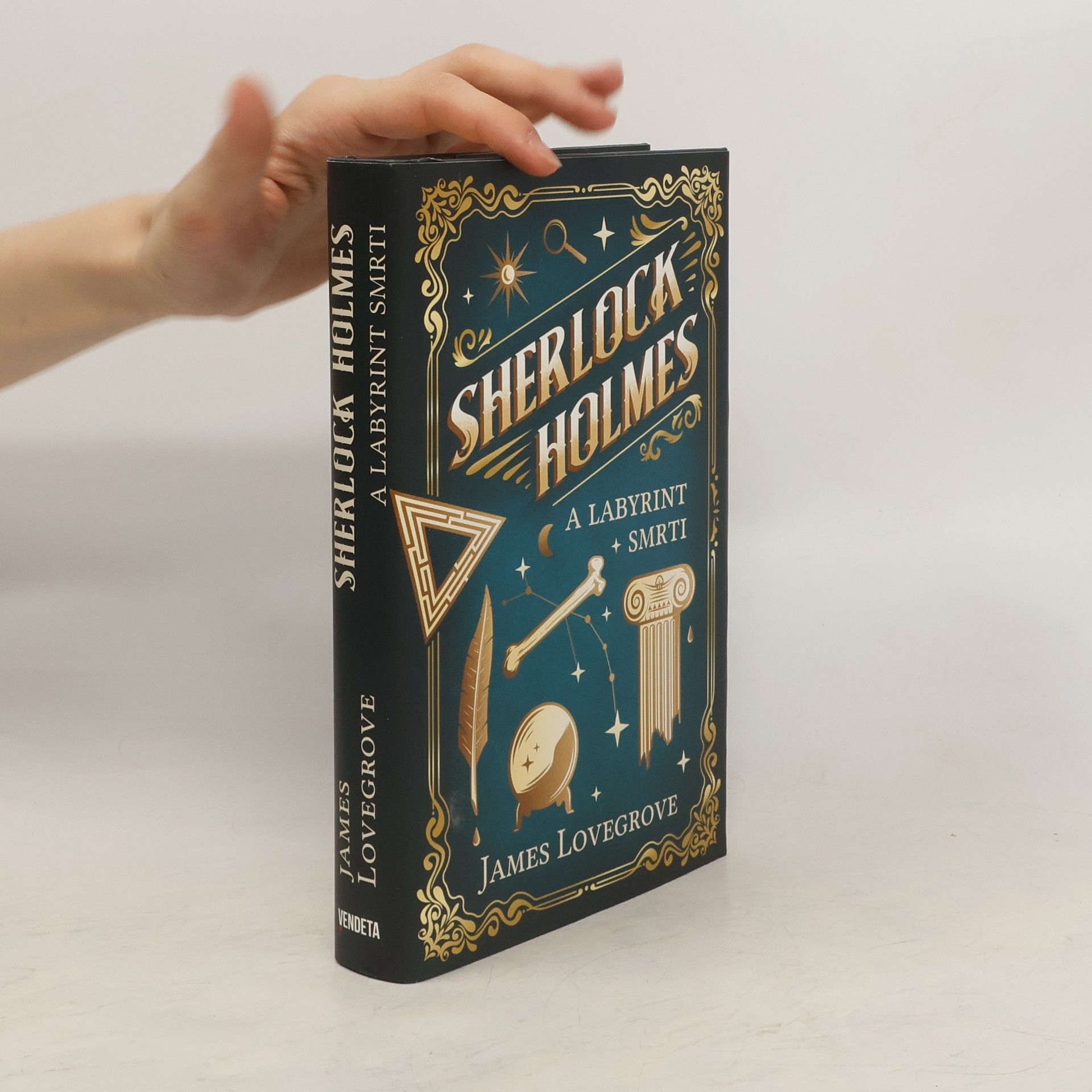 James Lovegrove Sherlock Holmes a Labyrint smrti