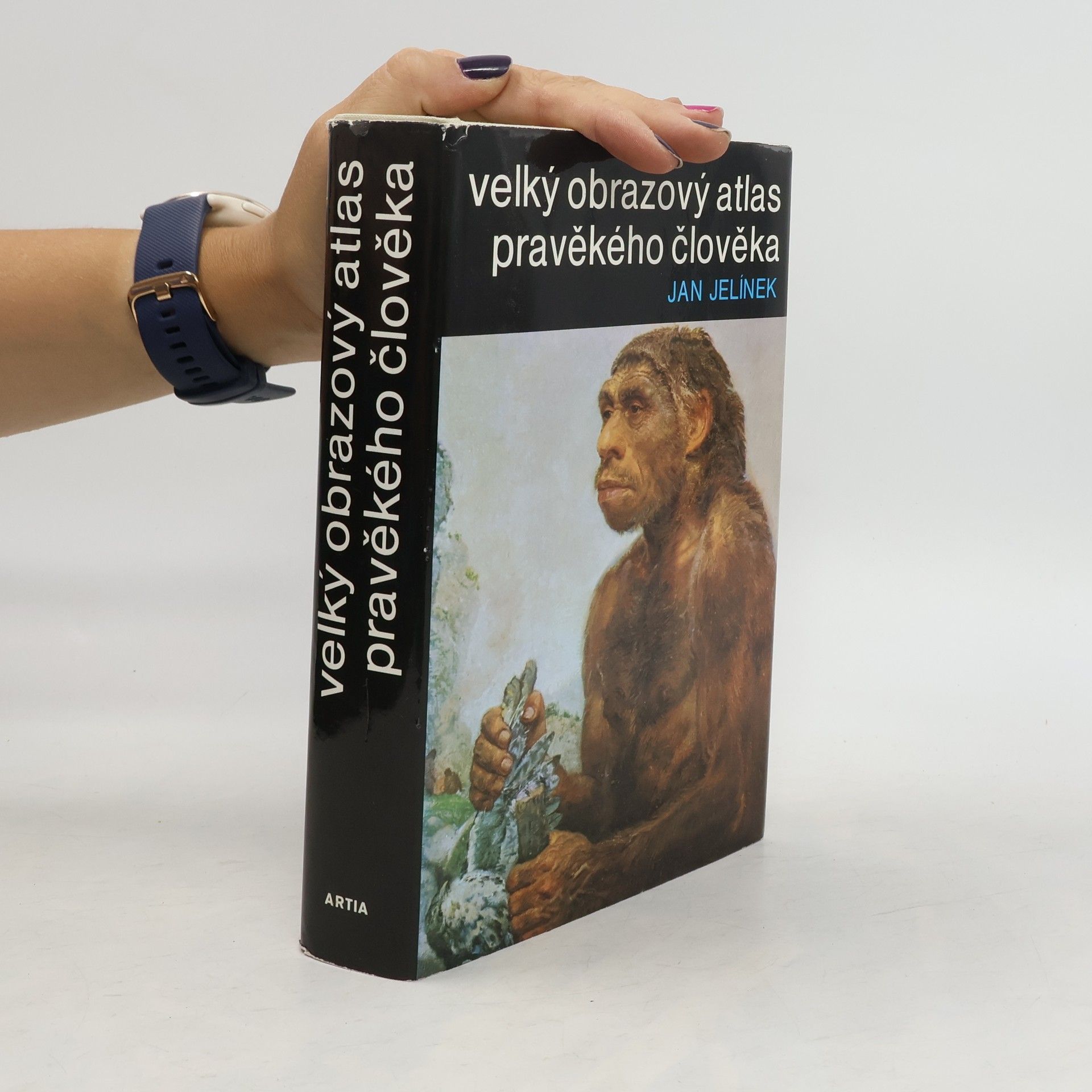 Jan Jelínek Velký obrazový atlas pravěkého člověka