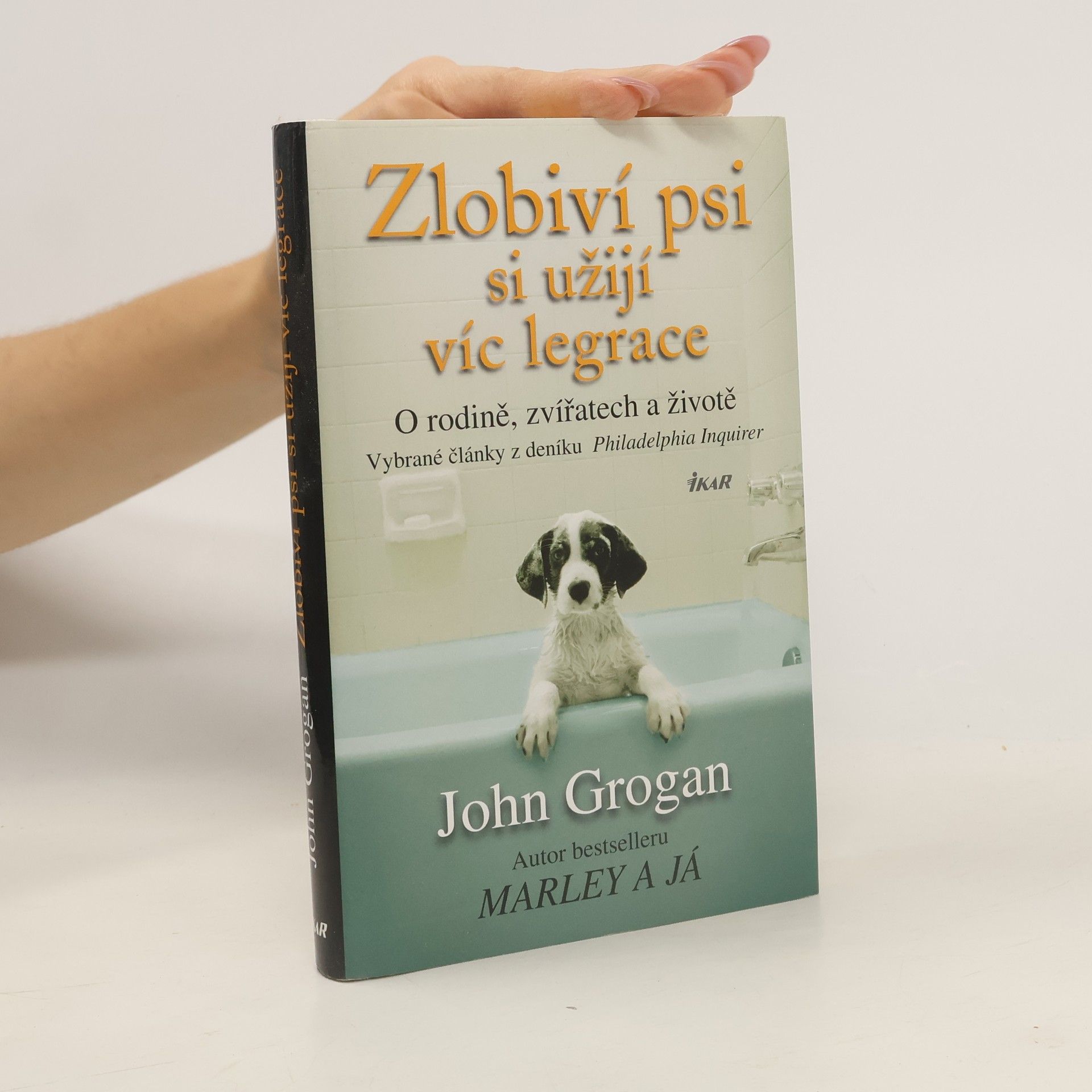 John Grogan Zlobiví psi si užijí víc legrace: O rodině, zvířatech a životě