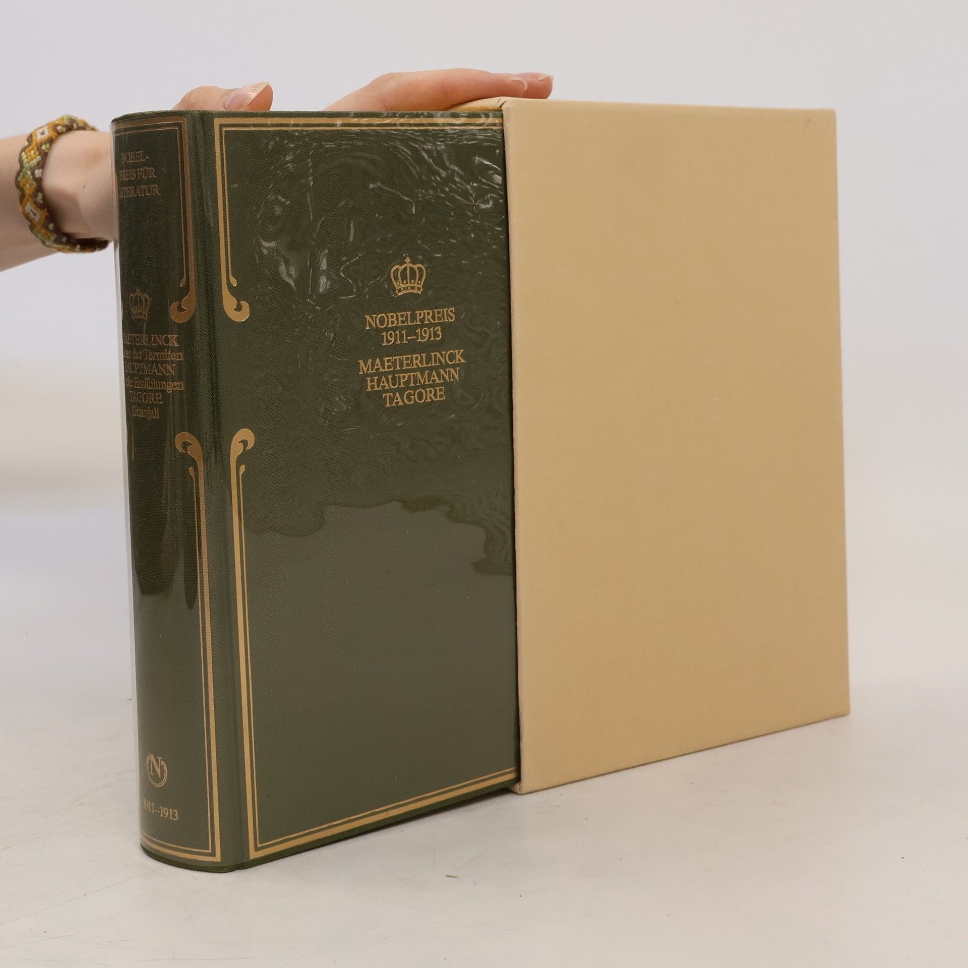 Maurice Maeterlinck Nobelpreis für Literatur 1911-1913. Maeterlinck. Hauptmann. Tagore