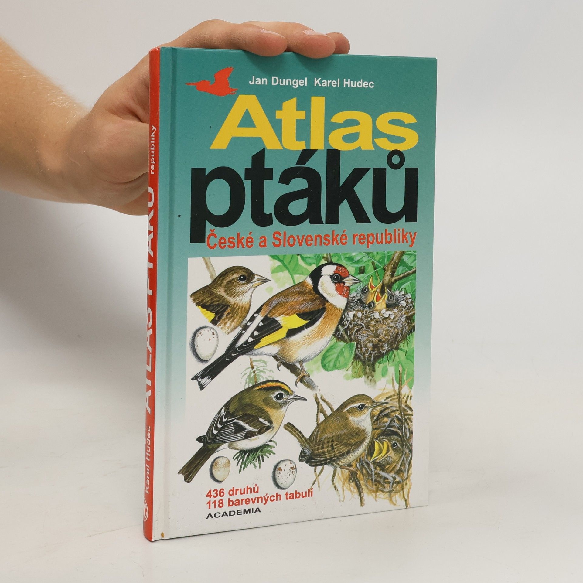 Jan Dungel Atlas ptáků České a Slovenské republiky