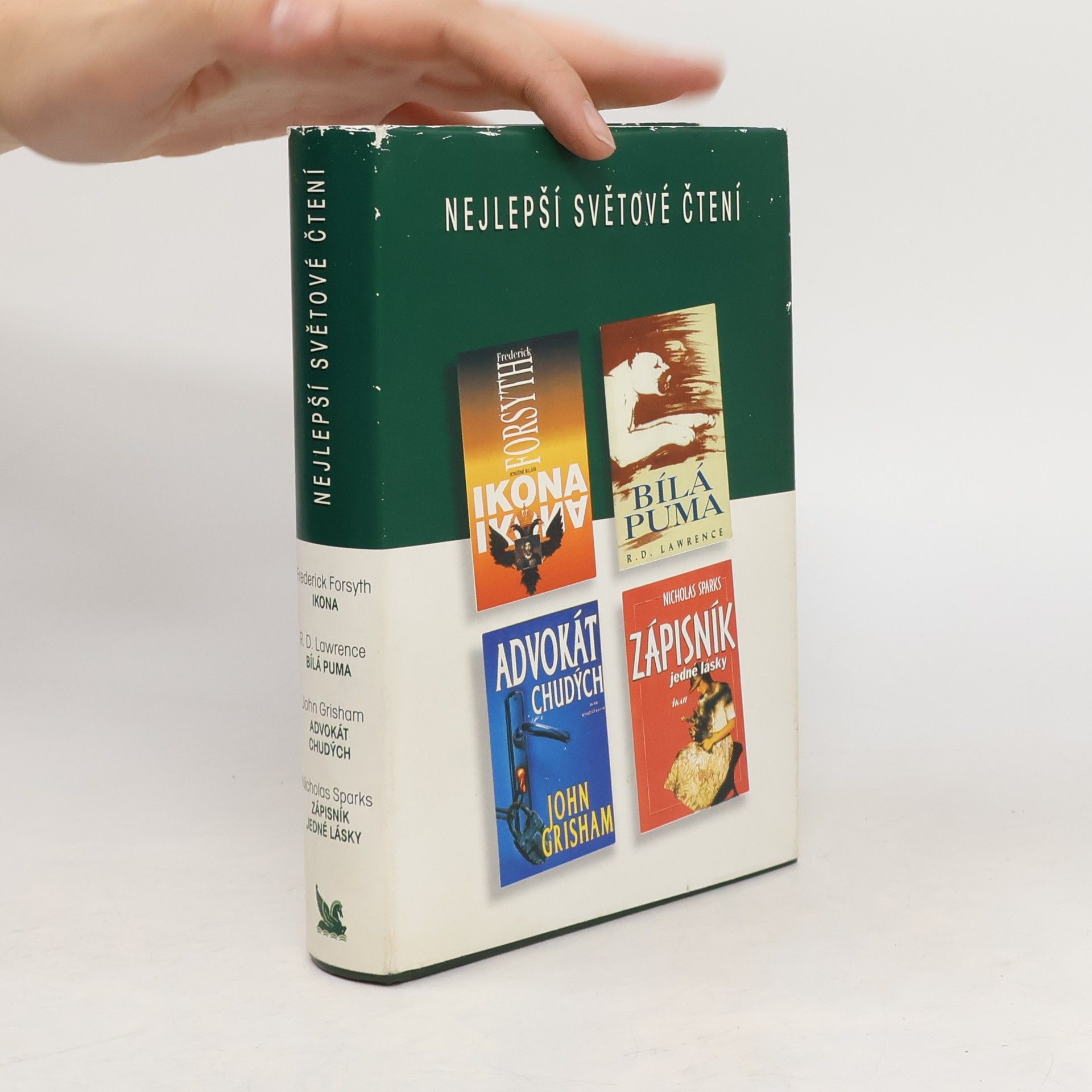 John Grisham Nejlepší světové čtení. Ikona. Bílá puma. Advokát chudých. Zápisník jedné lásky
