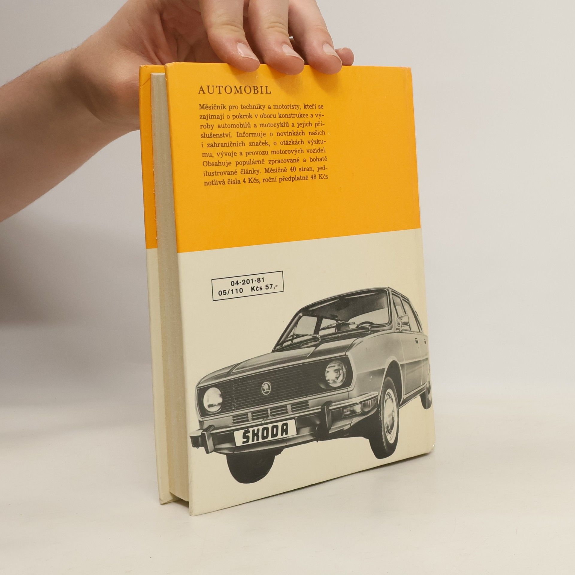 Jaroslav Andrt Údržba a opravy automobilů Škoda 105 S, 105 L, 105 GL, 120, 120 L, 120 LS, 120 GLS