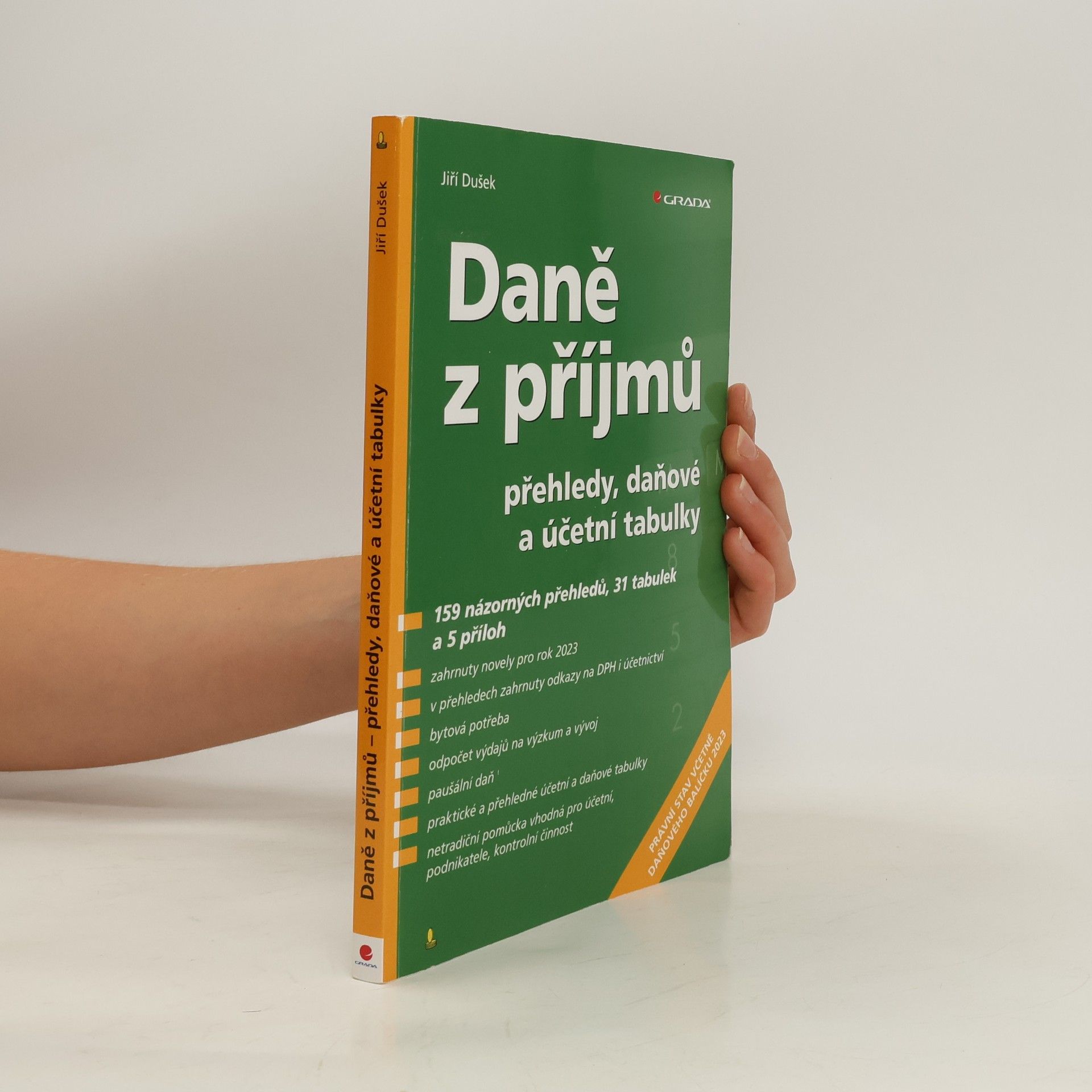 Jiří Dušek Daně z příjmů - přehledy, daňové a účetní tabulky