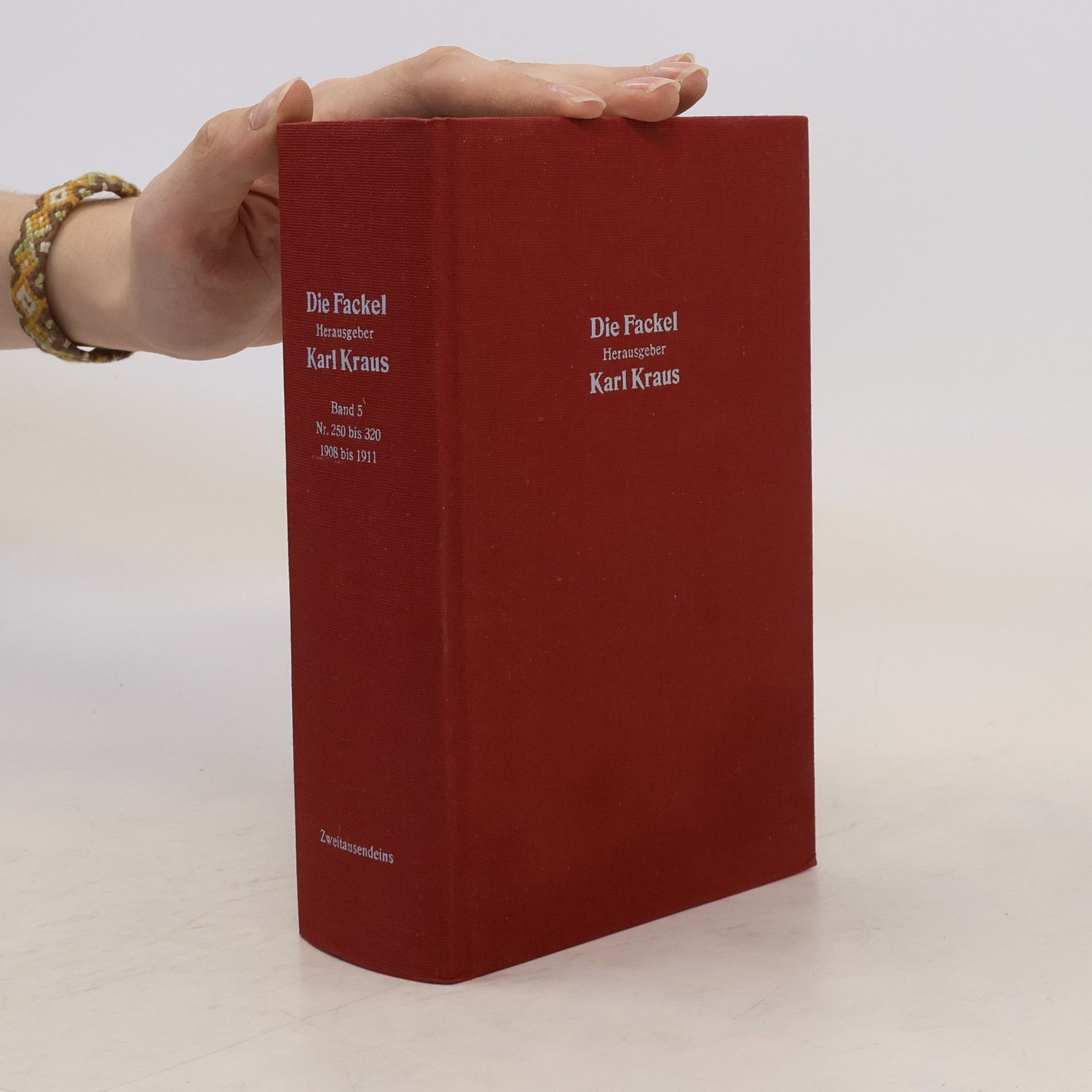 Karl Kraus Die Fackel. Band 5