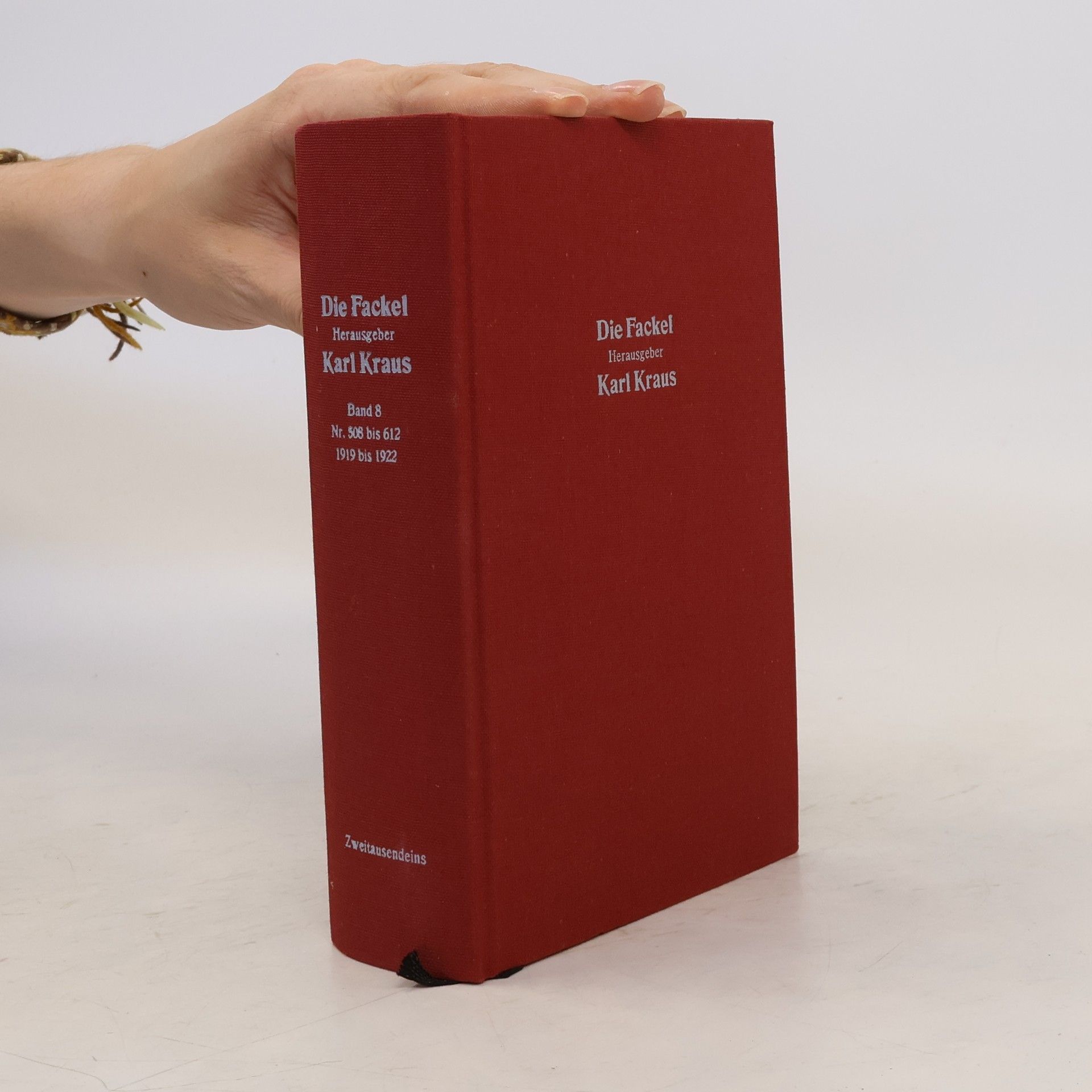 Karl Kraus Die Fackel 8