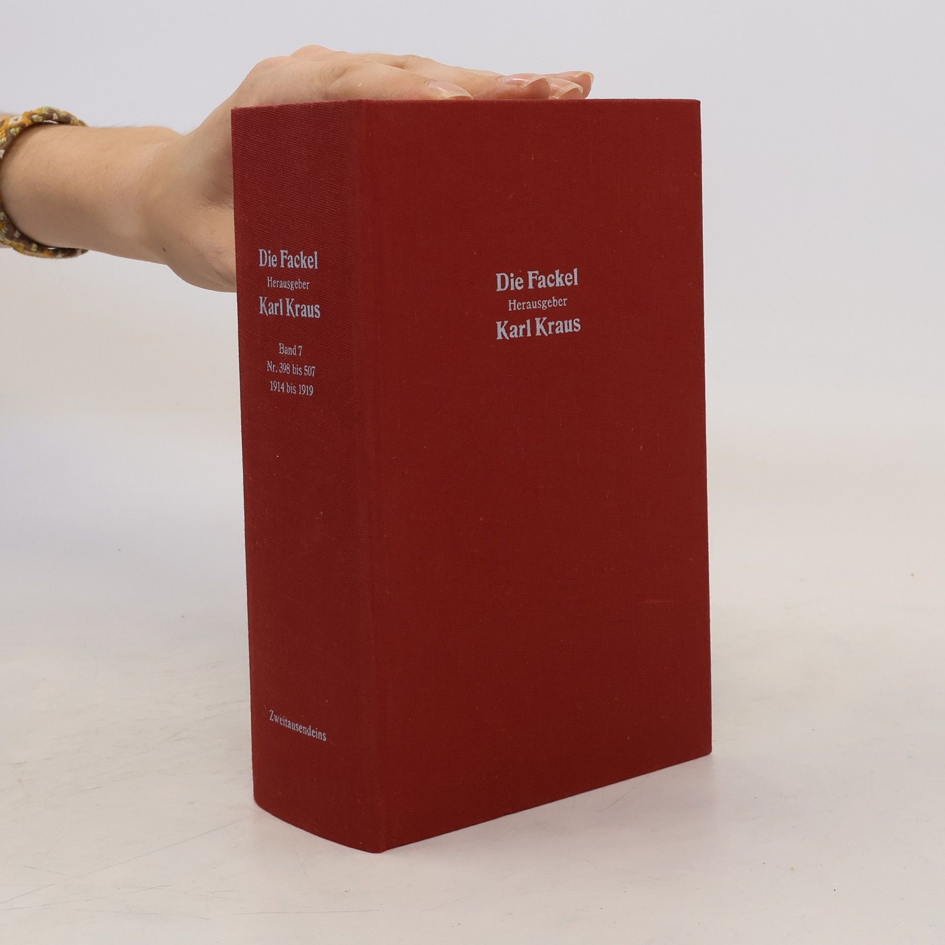 Karel Kraus Die Fackel Herausberger 7