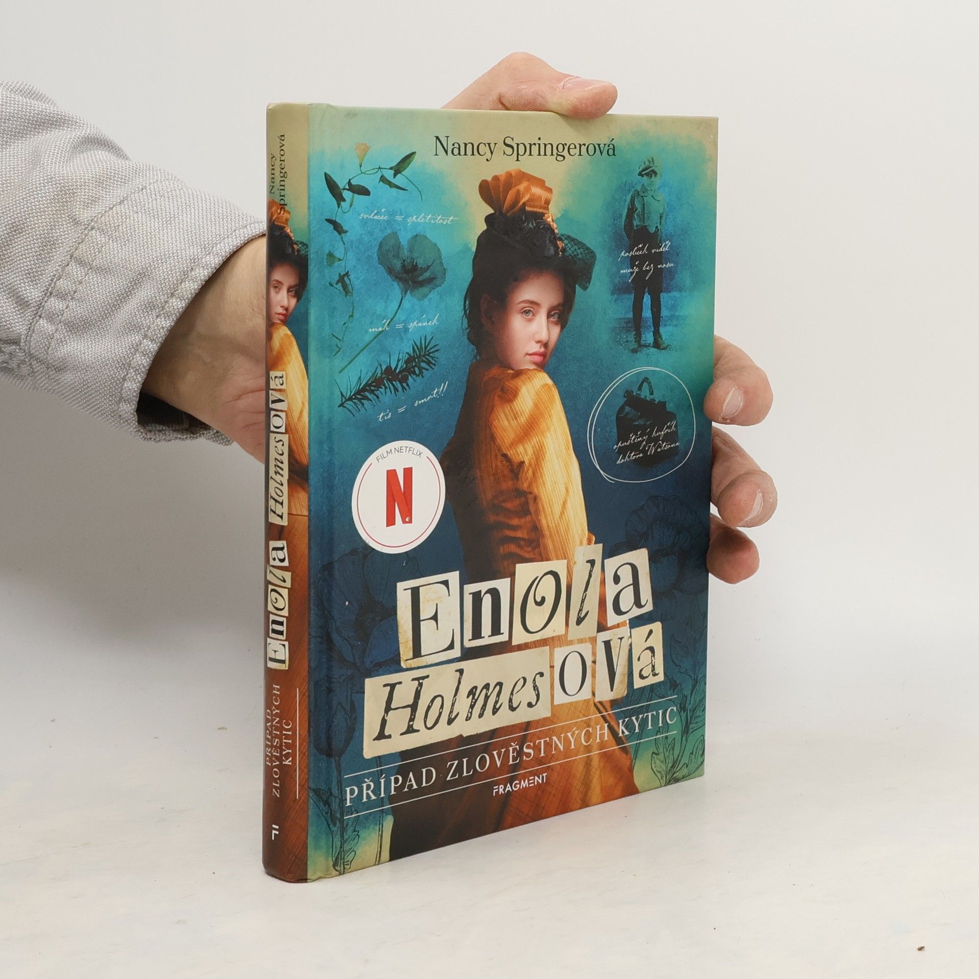 Nancy Springer Případ zlověstných kytic : Enola Holmesová