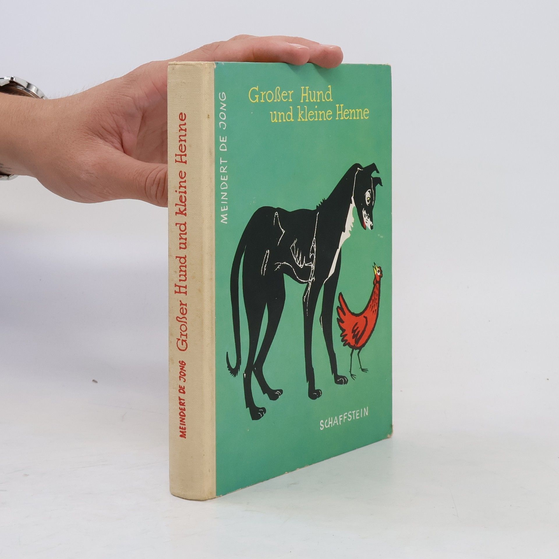 De Jong Meindert Grosser Hund und kleine Henne
