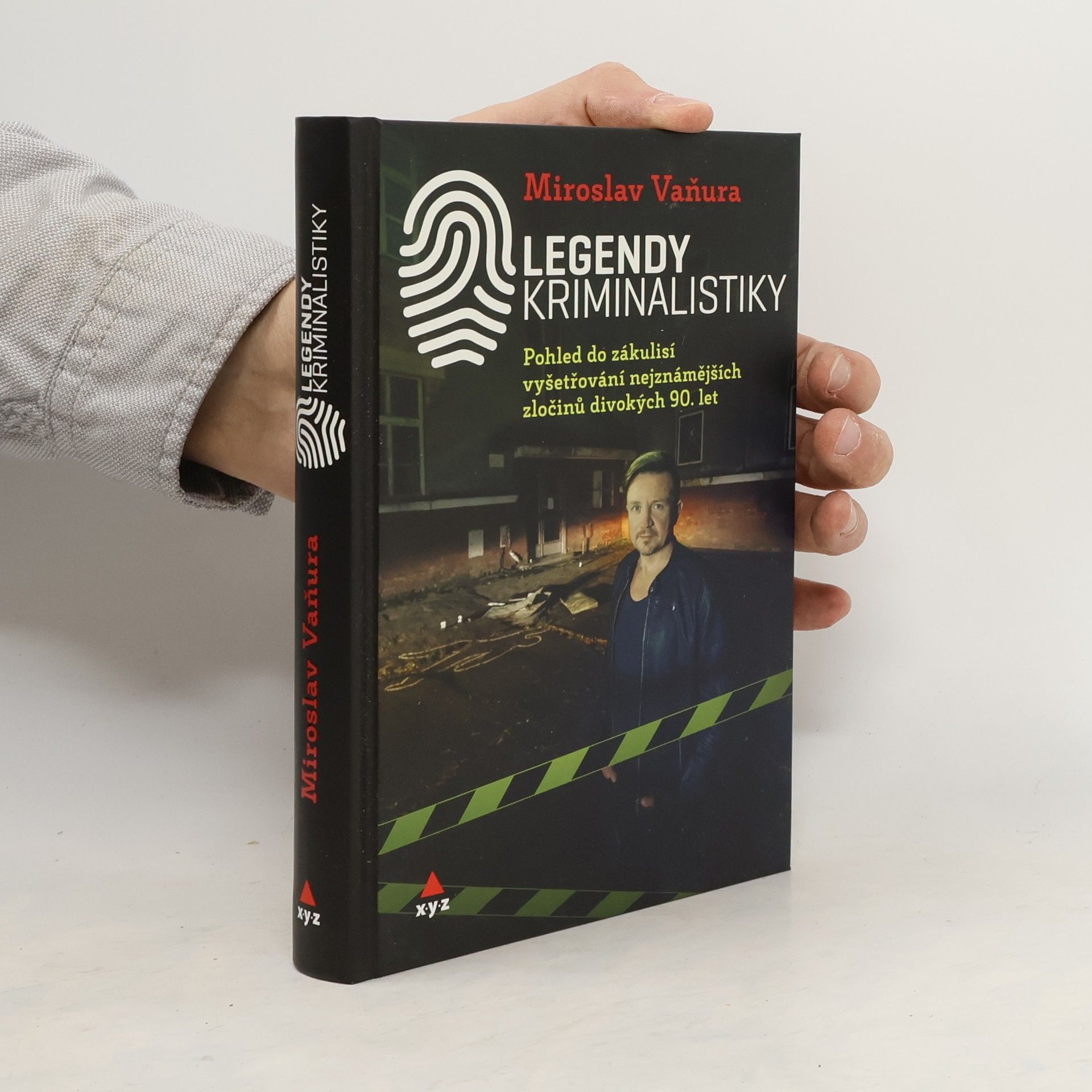 Miroslav Vaňura Legendy kriminalistiky. Pohled do zákulisí vyšetřování nejznámějších zločinů divokých 90. let