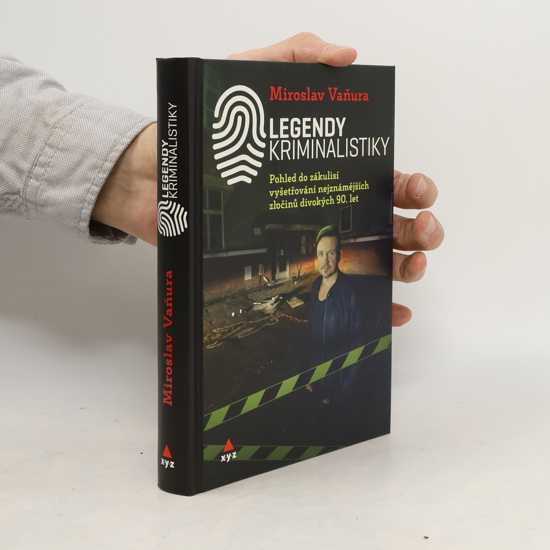 Miroslav Vaňura Legendy kriminalistiky. Pohled do zákulisí vyšetřování nejznámějších zločinů divokých 90. let