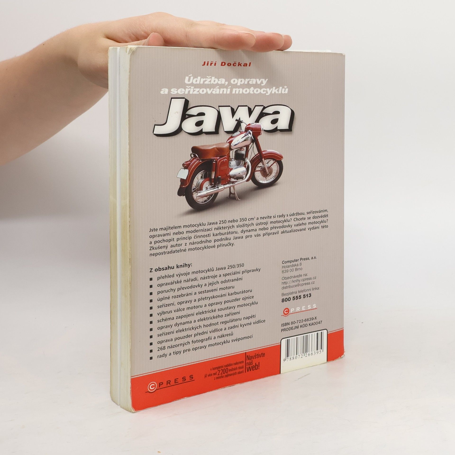 Jiří Dočkal Údržba, opravy a seřizování motocyklů Jawa