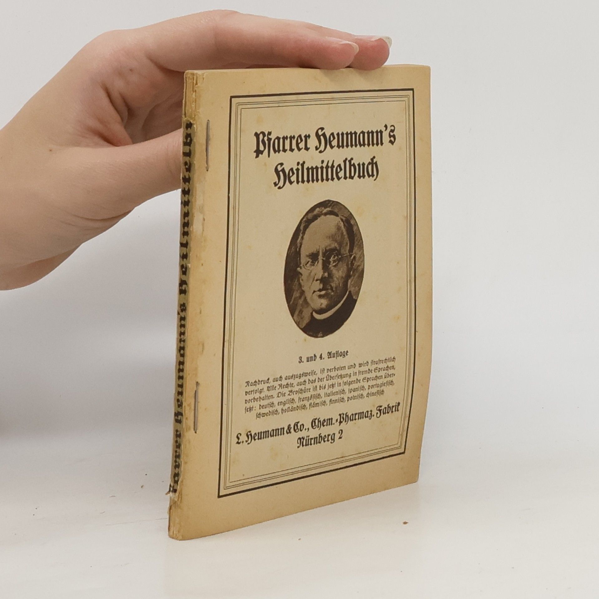 Collectif d'auteurs Pfarrer Heumann's Heilmittelbuch