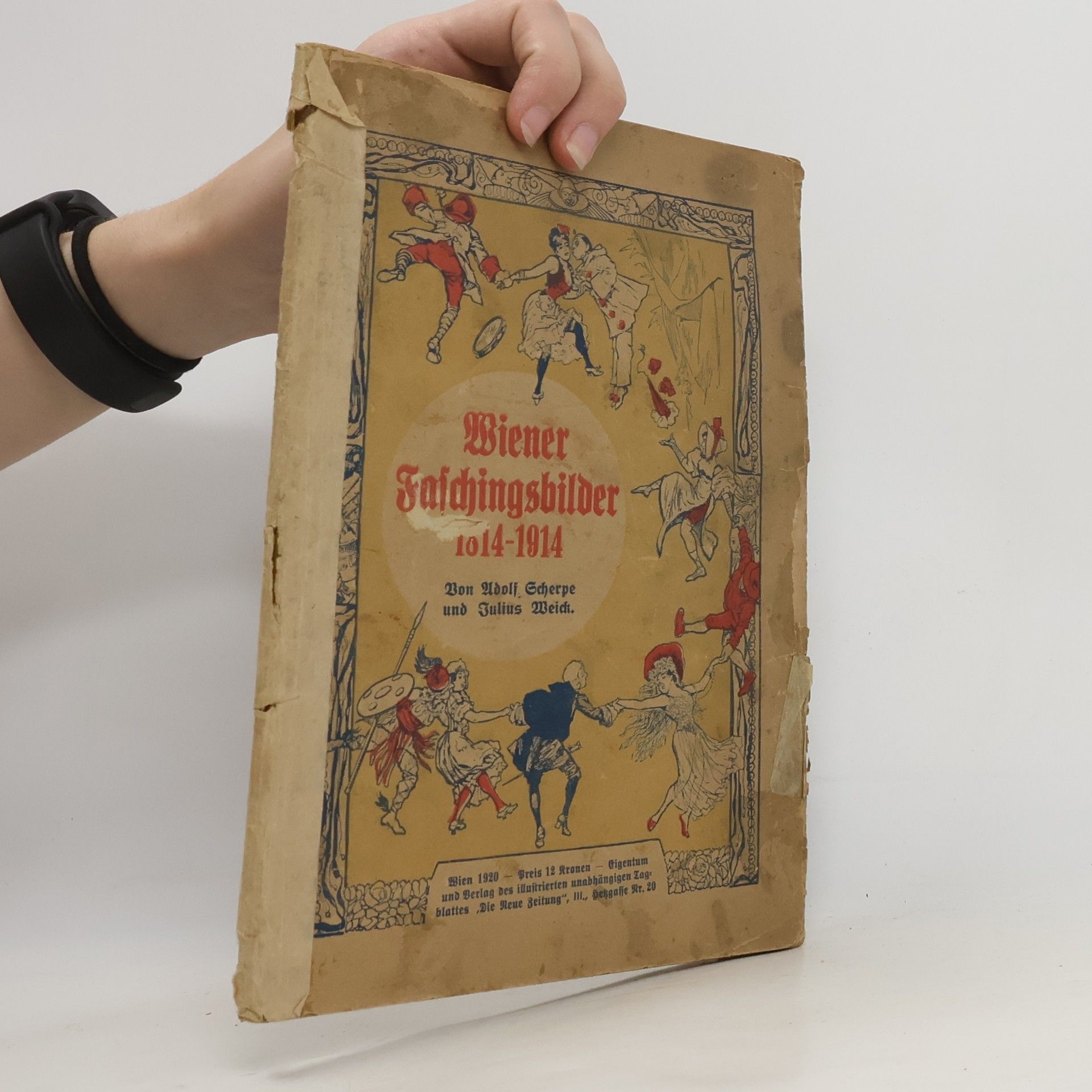 Adolf Scherpe Wiener Faschingsbilder 1814-1914