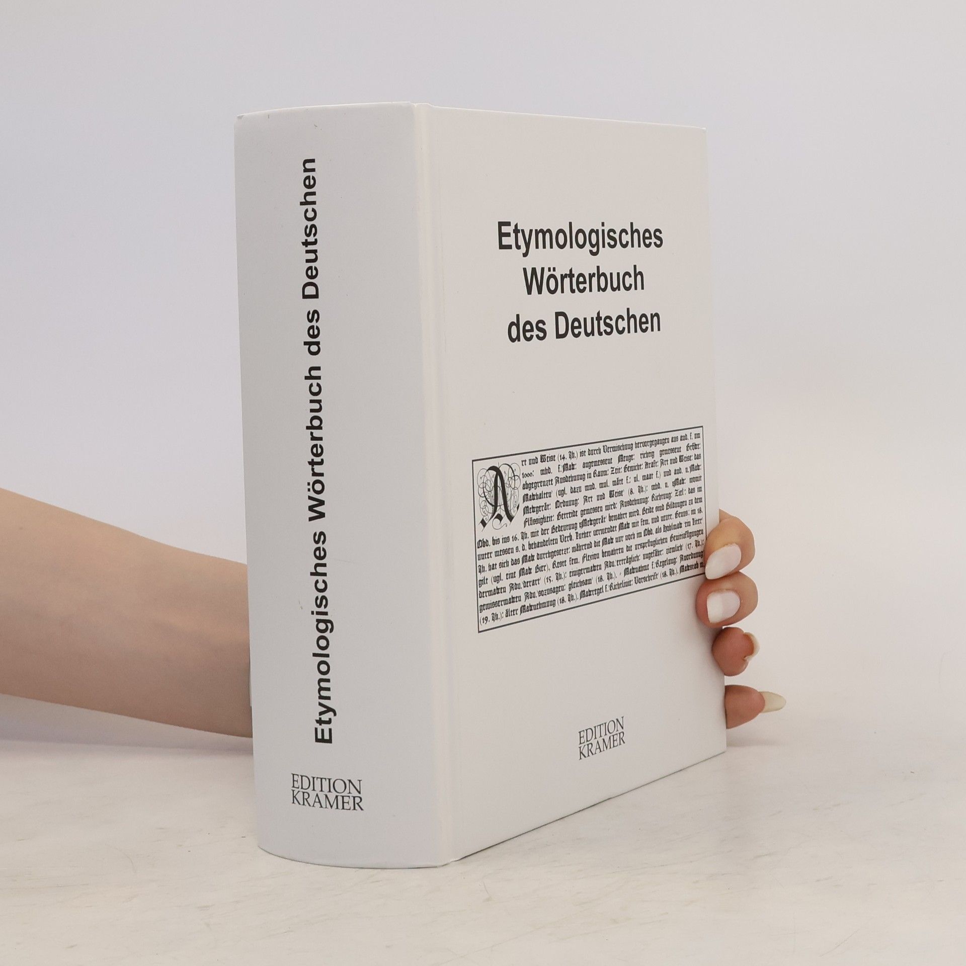 Wolfgang Pfeifer Etymologisches Wörterbuch des Deutschen