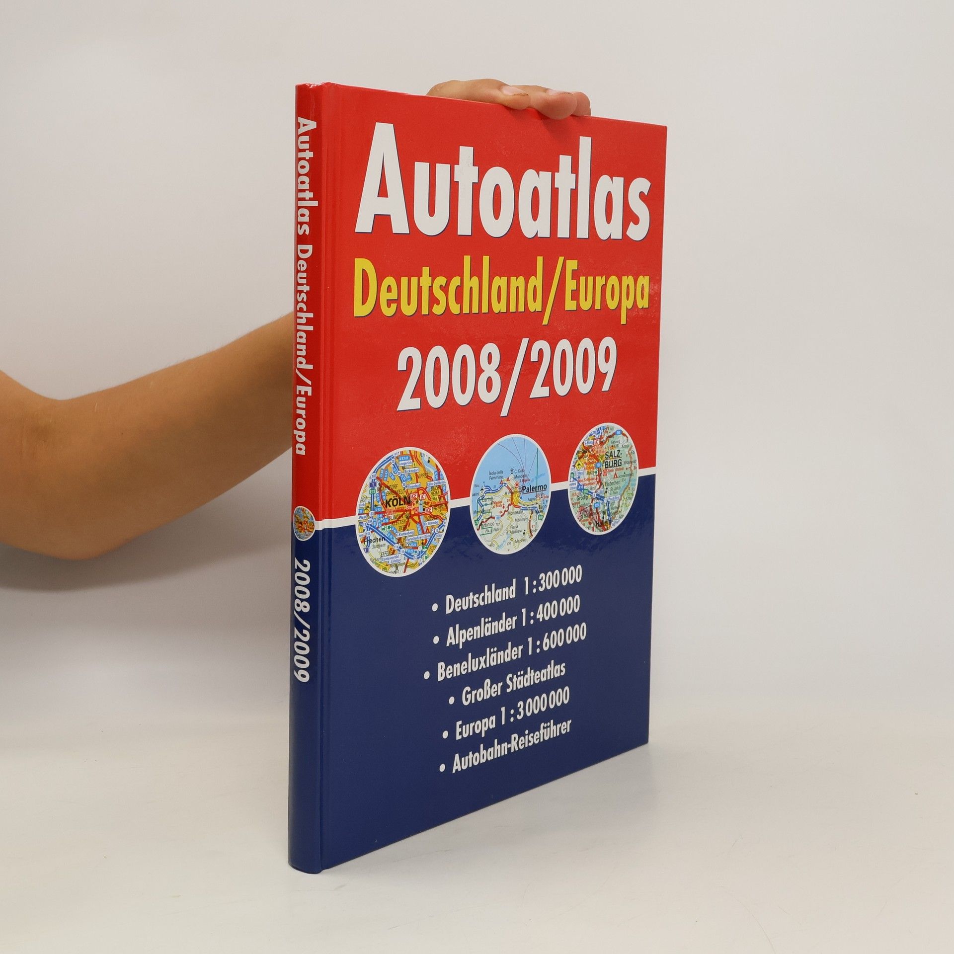 Auteurscollectief Autoatlas Deutschland/Europa 2008/2009