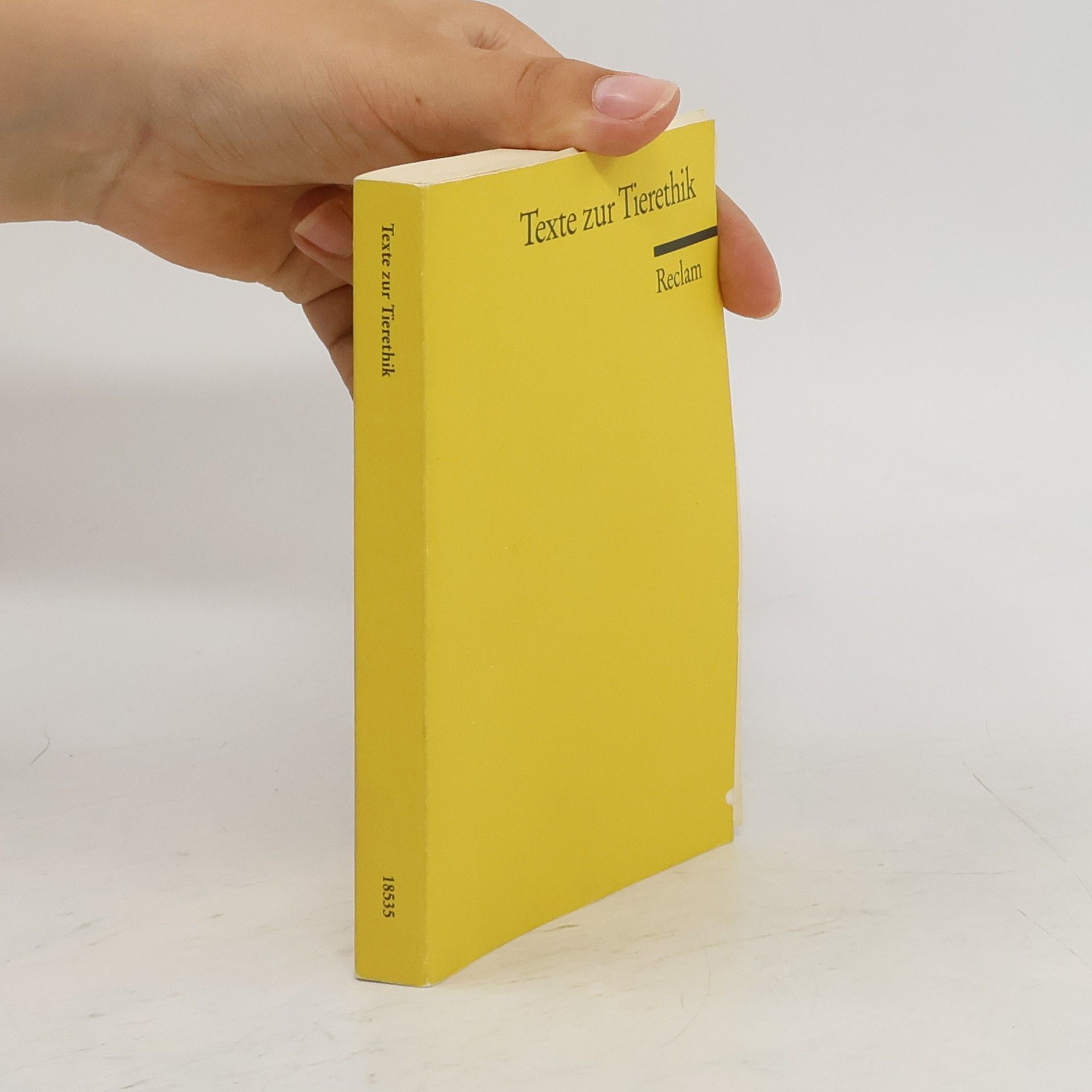 Ursula Wolf Texte zur Tierethik