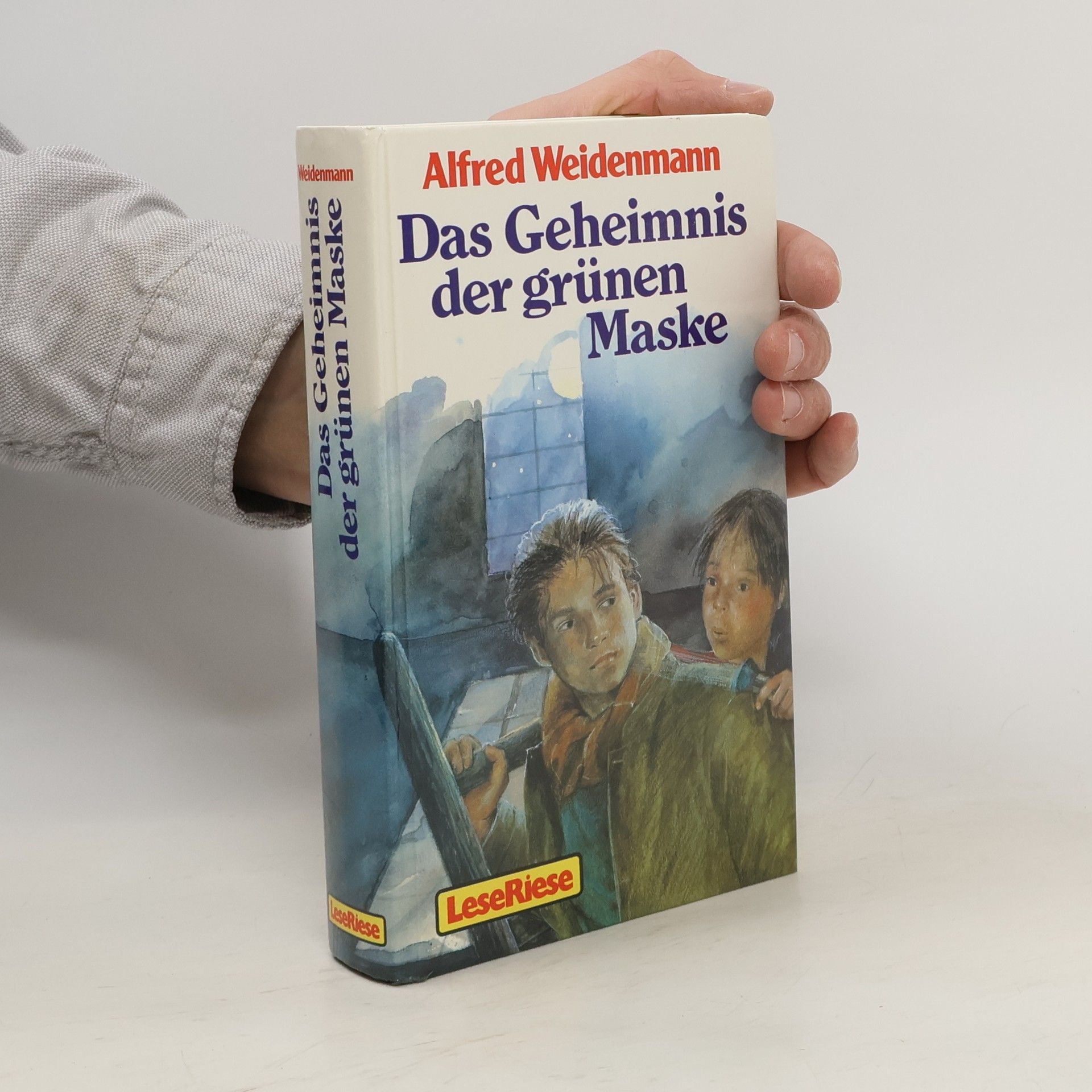 Alfred Weidenmann Das Geheimnis der grünen Maske
