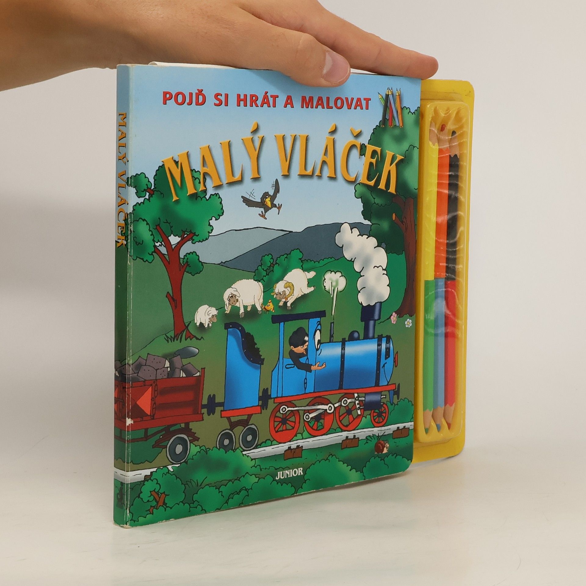 Zuzana Pospíšilová Malý vláček - Pojď si hrát a malovat