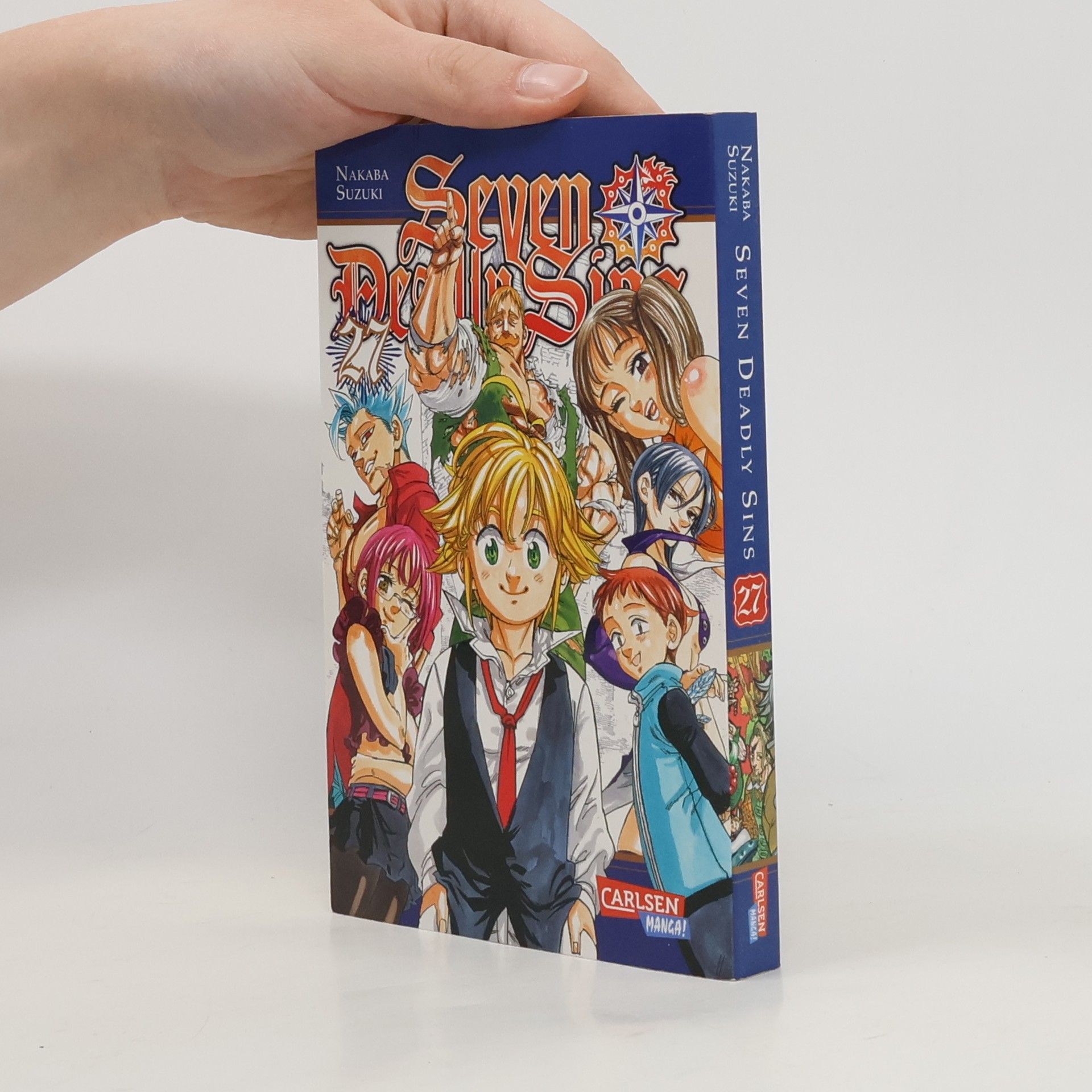 Nakaba Suzuki Seven deadly sins 27