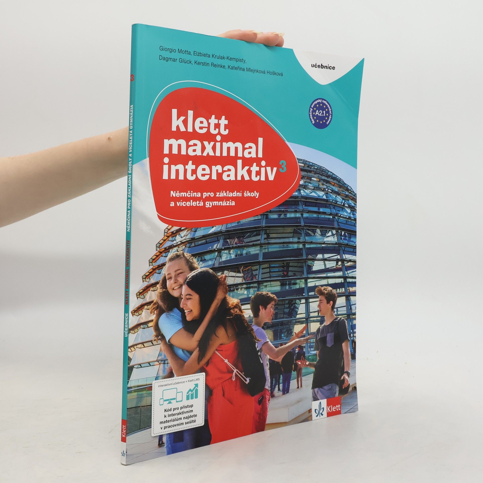 kolektiv Klett Maximal interaktiv 3 (A2.1) – učebnice