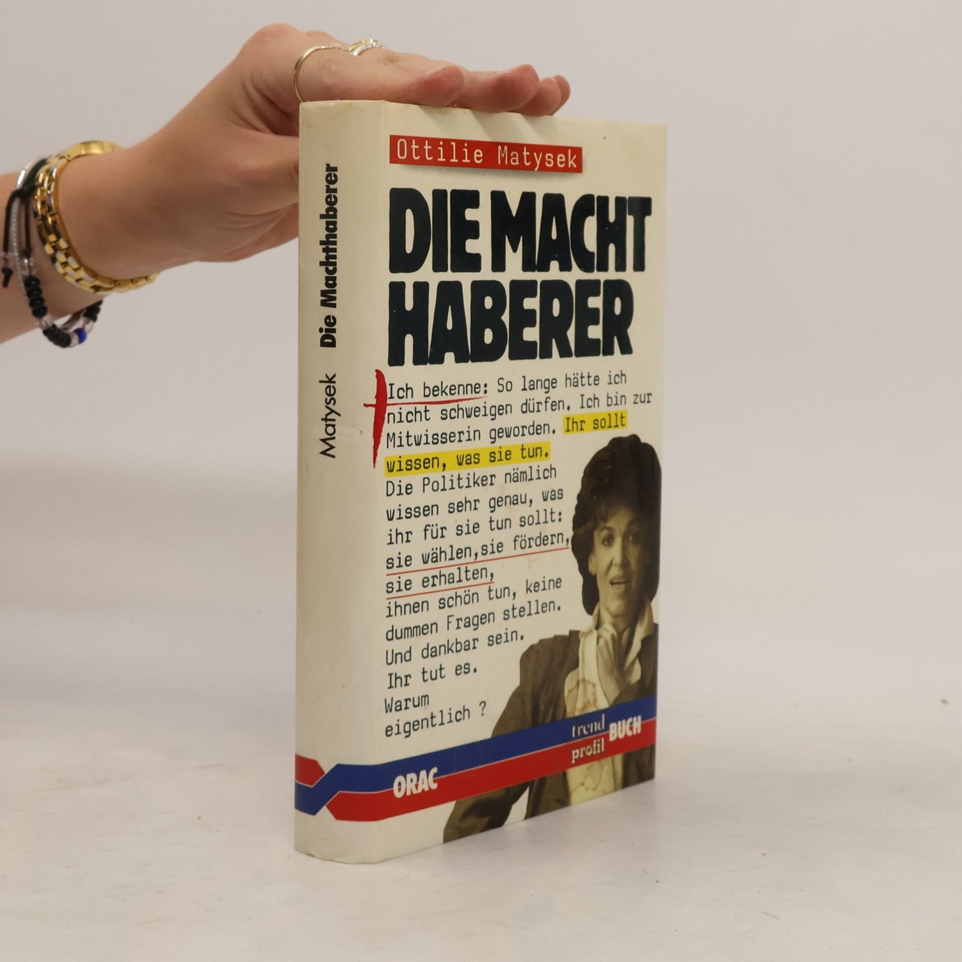 Ottilie Matysek Die Machthaberer