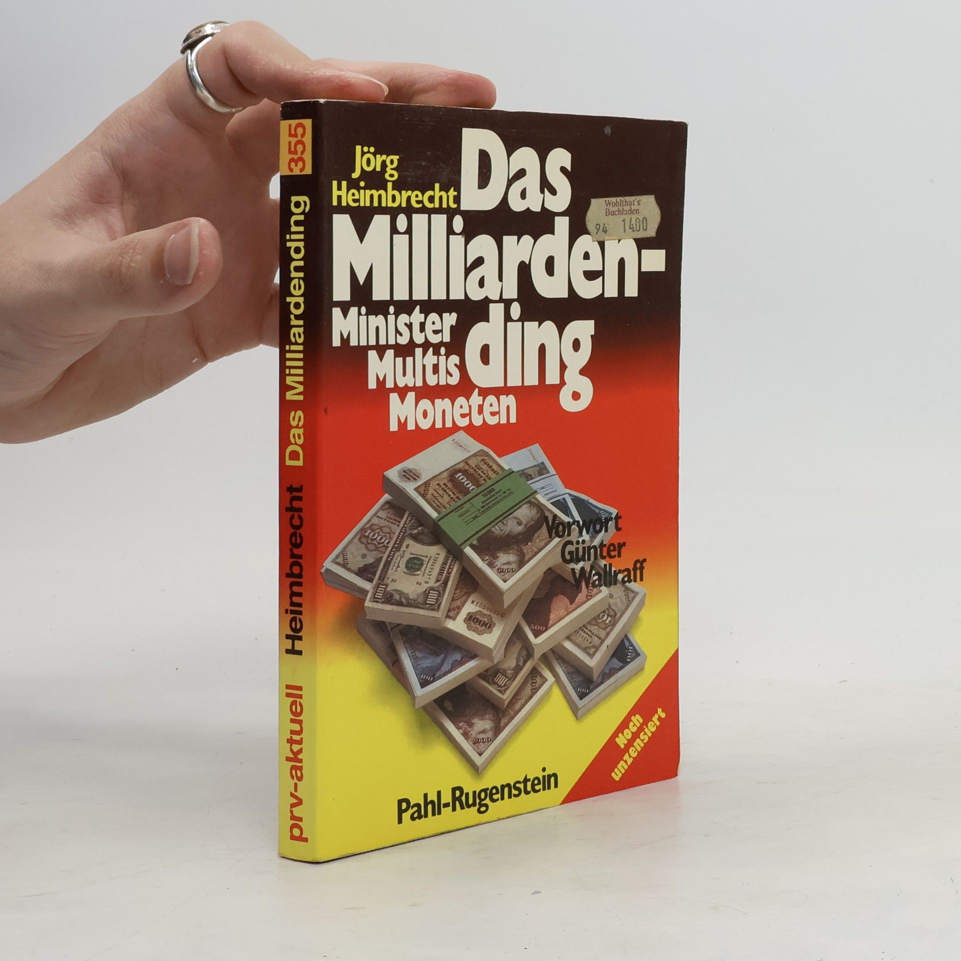 Jörg Heimbrecht Das Milliardending