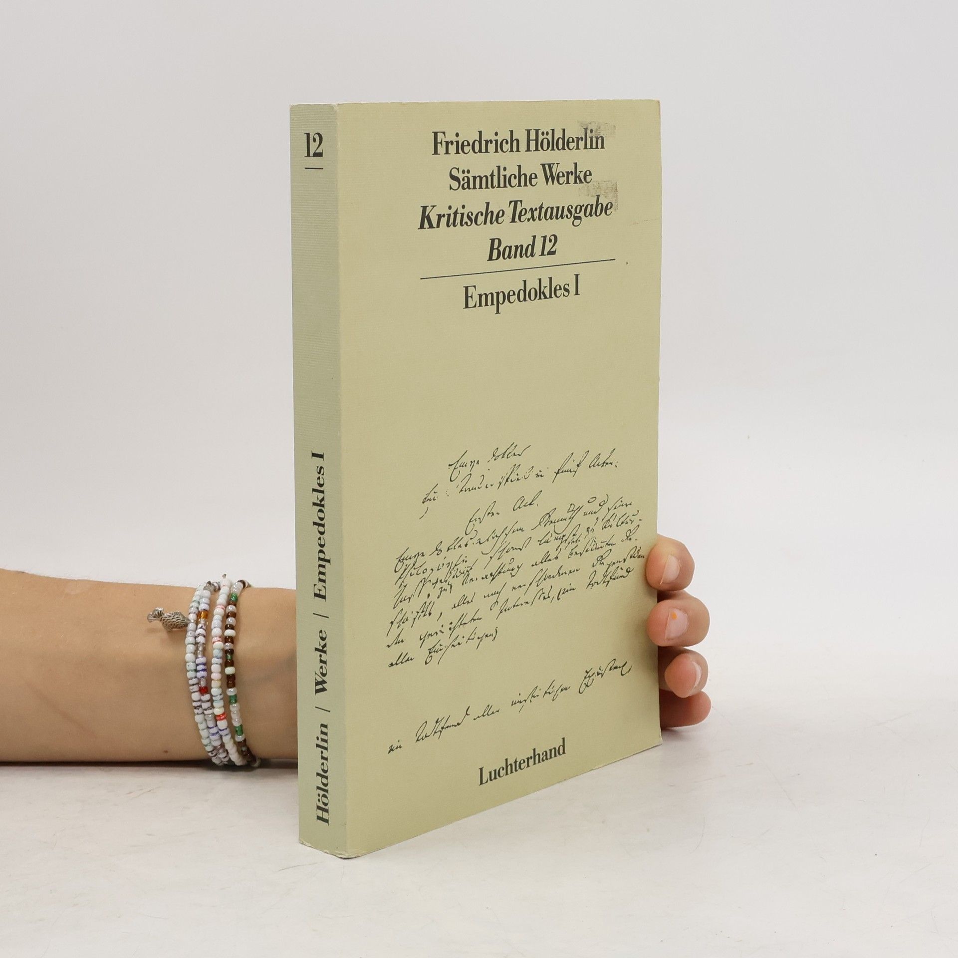 Friedrich Hölderlin Sämtliche Werke