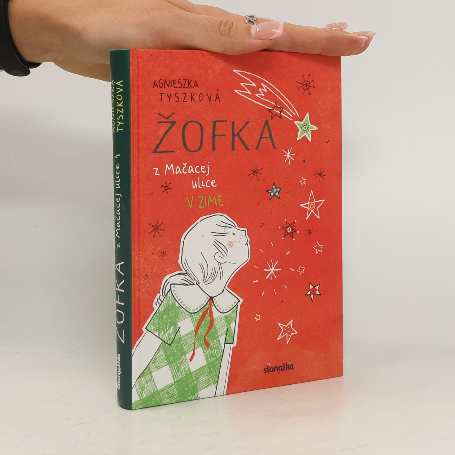 Agnieszka Tyszka Žofka z Mačacej ulice v zime