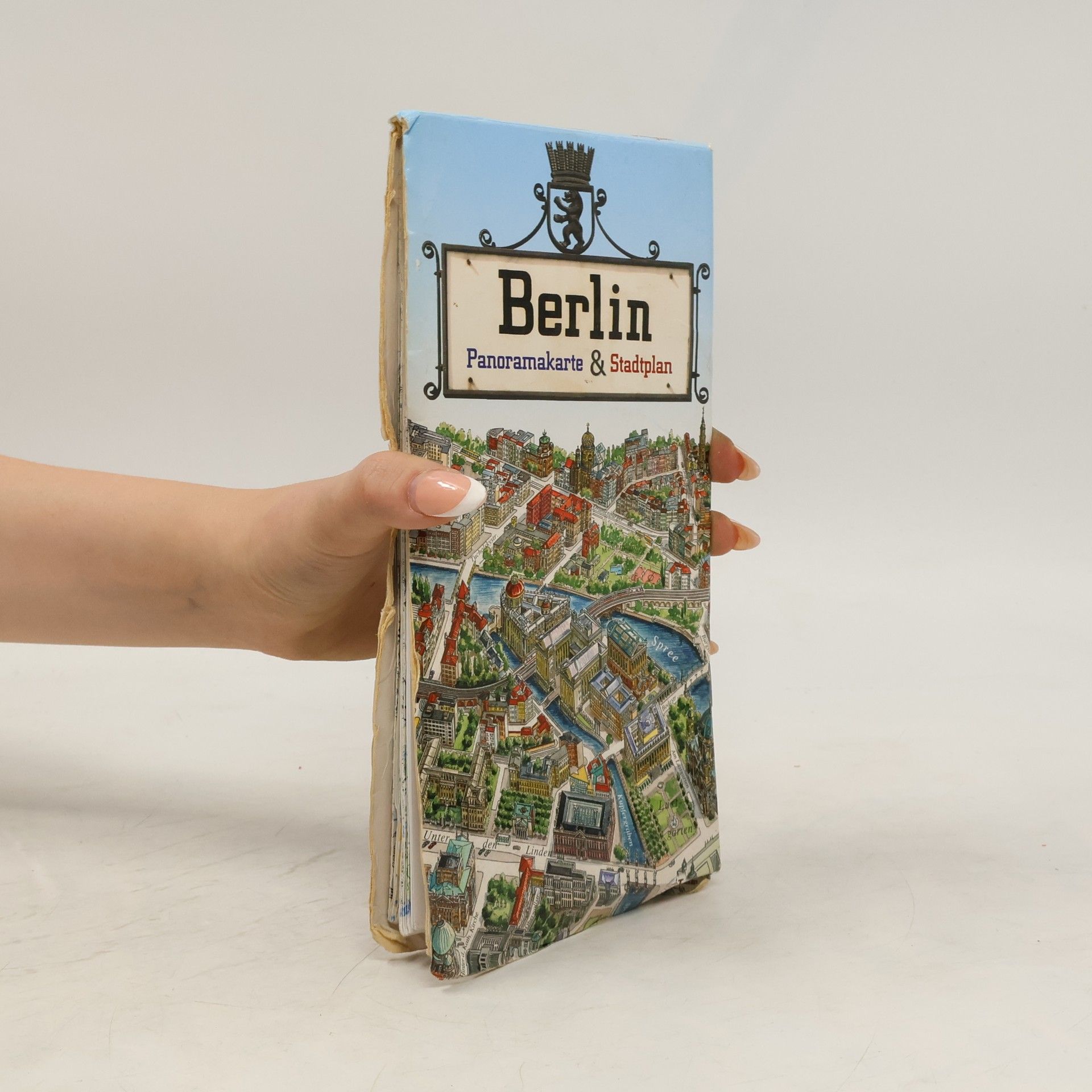 TopKart/Terra Nostra Berlin, Panoramakarte & Stadtplan. Berlin, Panoramic Map & Street Plan