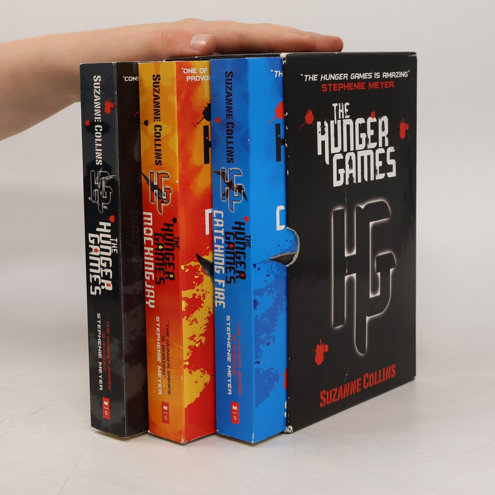 Suzanne Collins The Hunger Games 1-3 Box