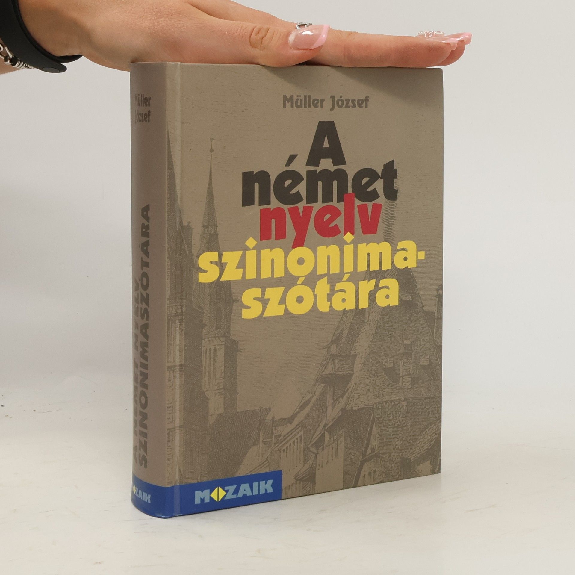 József Müller A német nyelv szinonima-szótaŕa