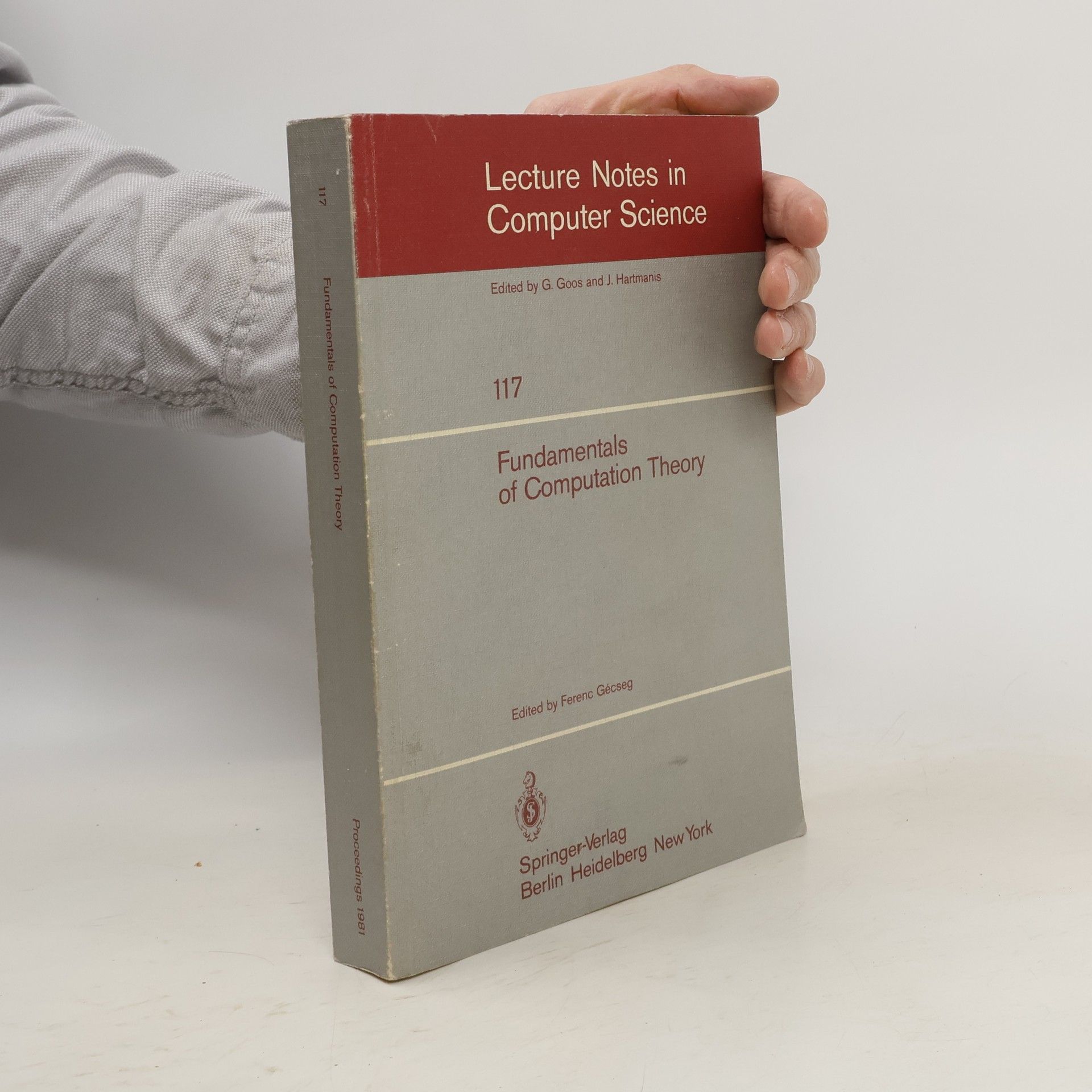 Ferenc Ge cseg Fundamentals of computation theory