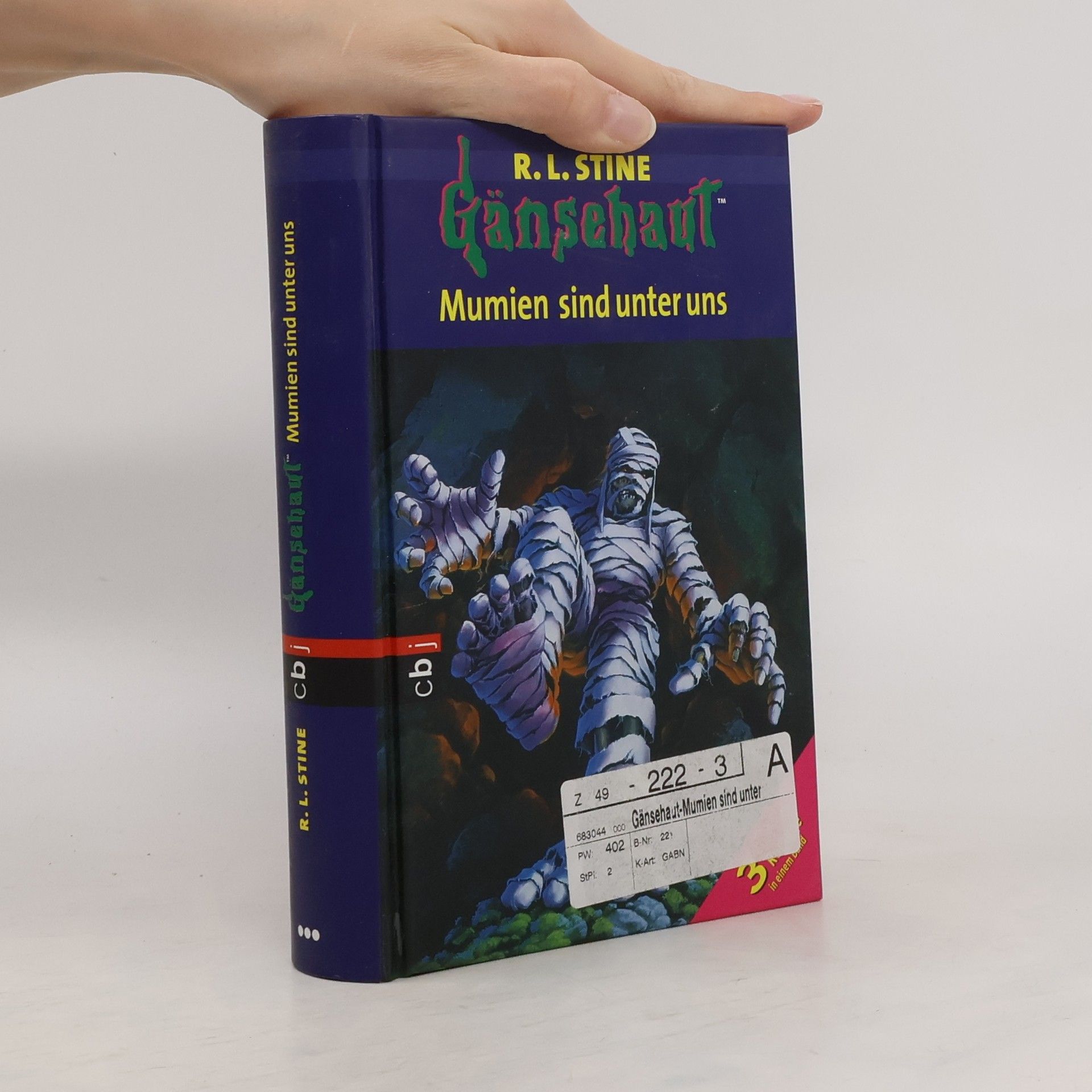 R. L. Stine Gänsehaut - Mumien sind unter uns