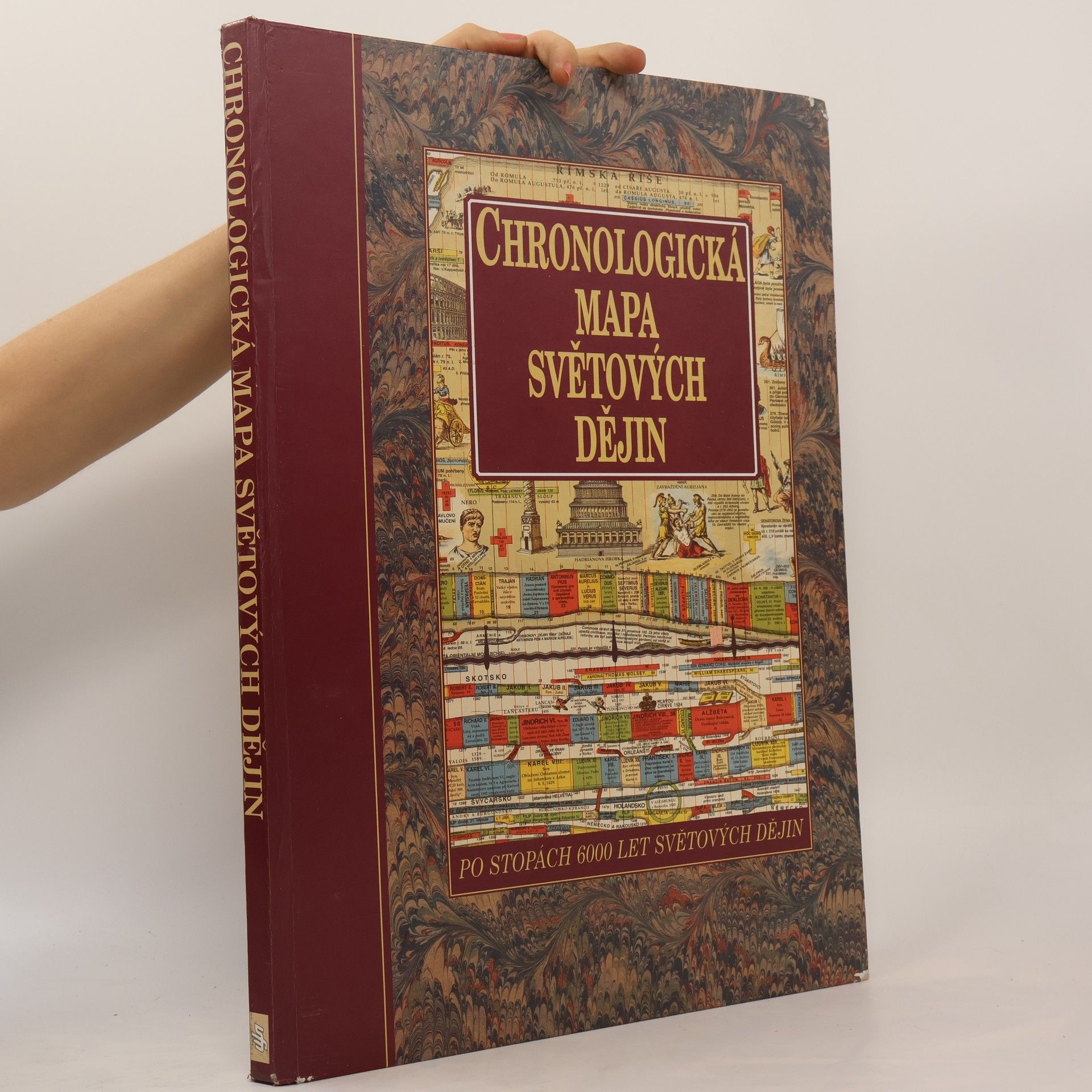 Karel Blažek Chronologická mapa světových dějin. Po stopách 6000 let světových dějin