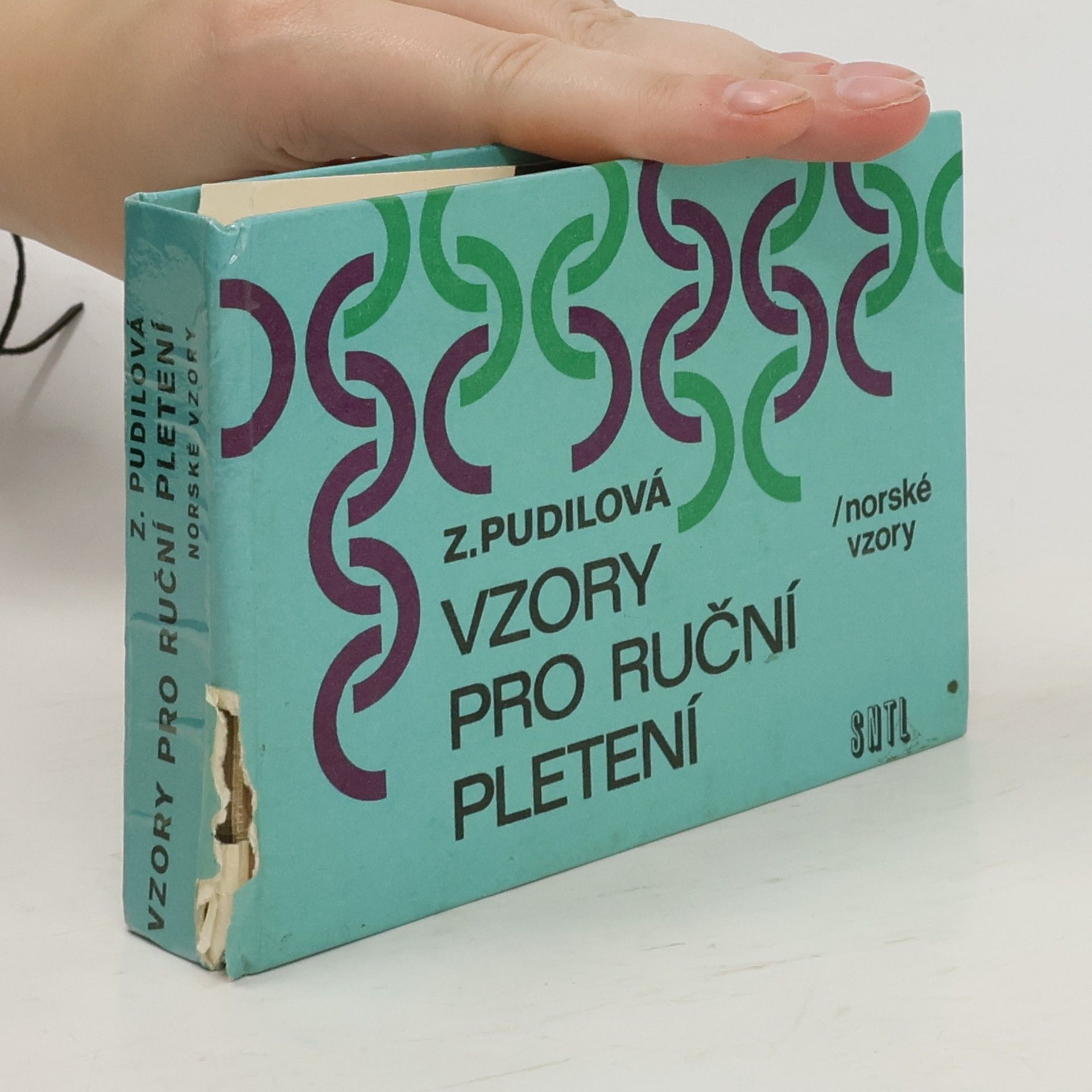 Pudilová Zdenka Vzory pro ruční pletení. Norské vzory