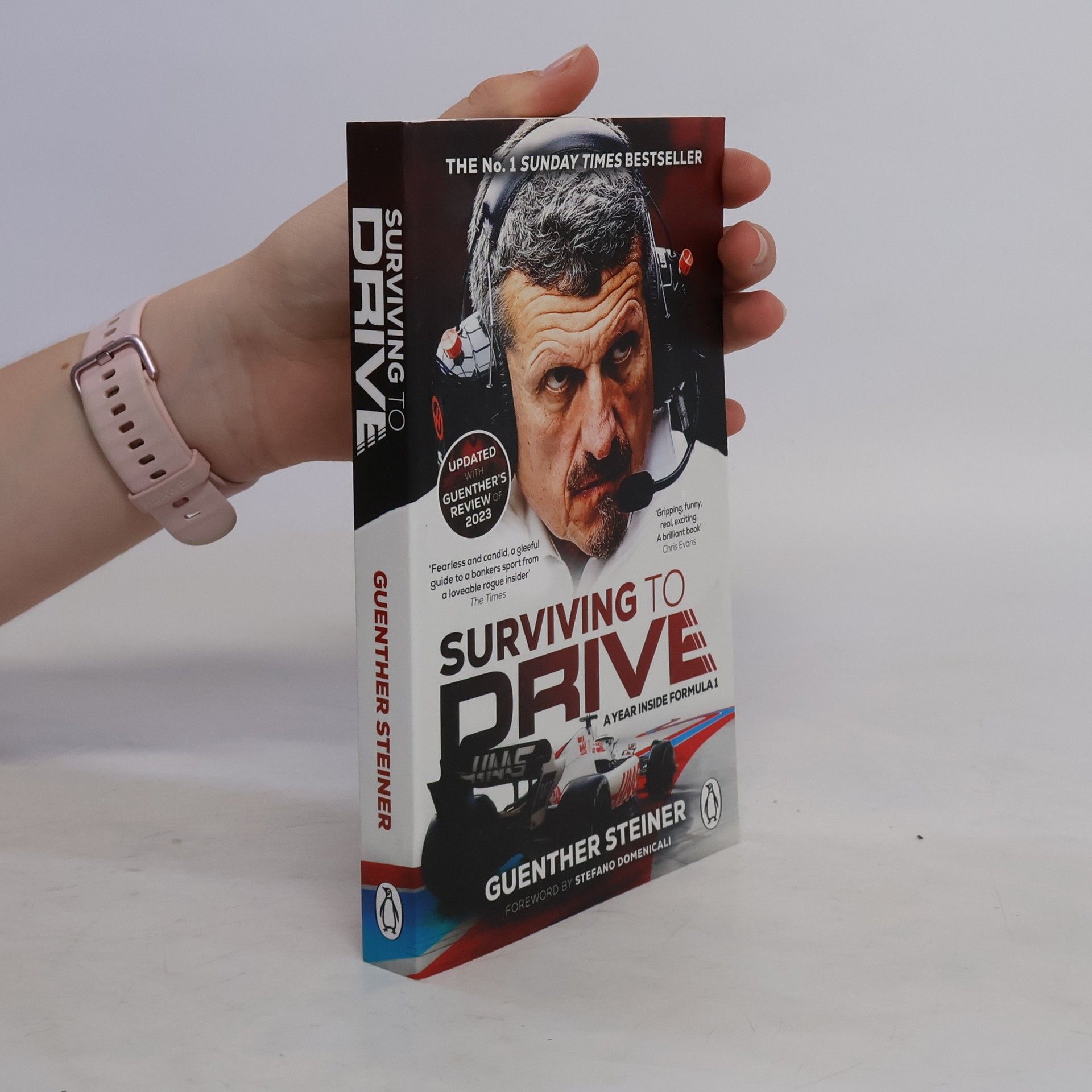 Guenther Steiner Surviving to Drive