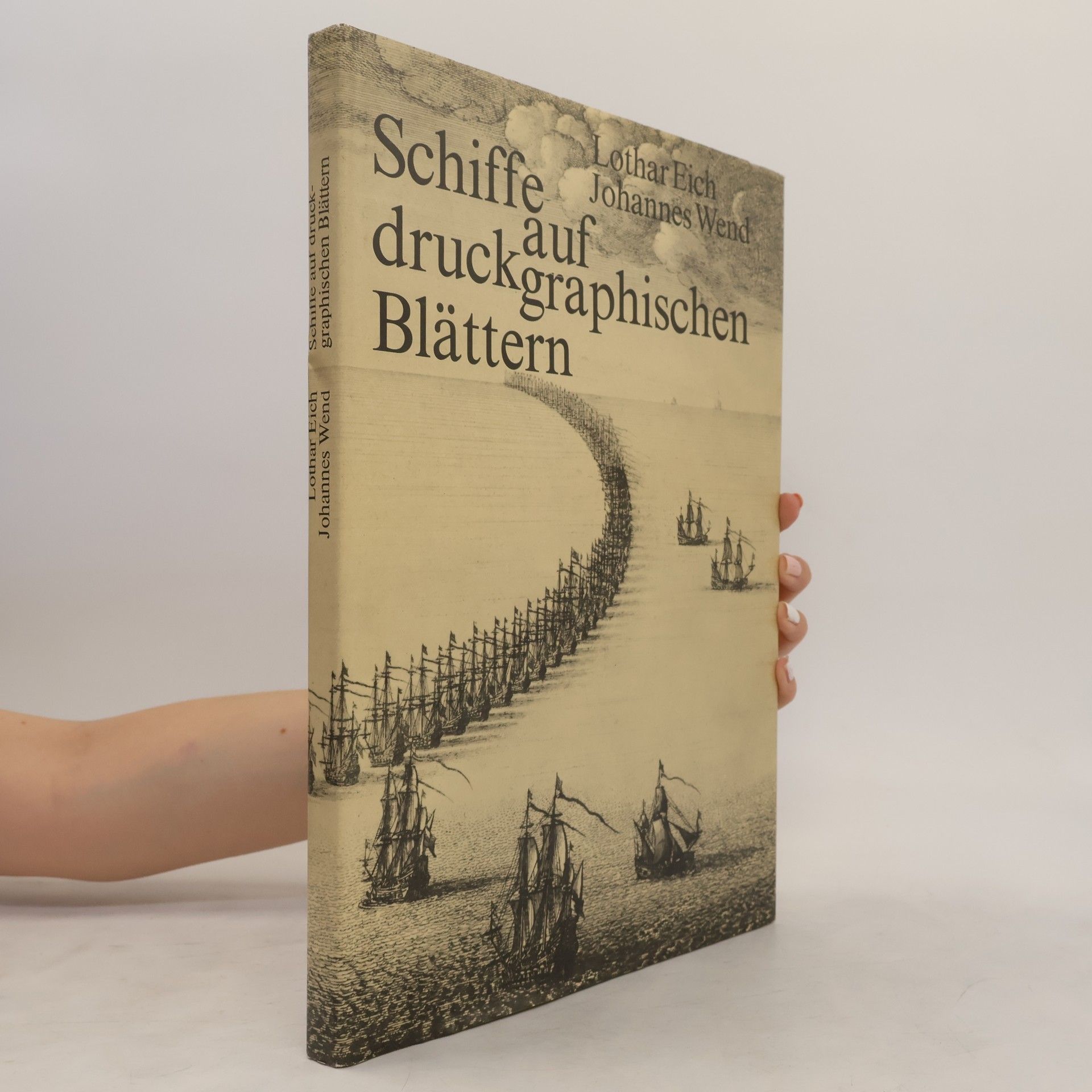 Schiffe auf druck graphischen Blättern