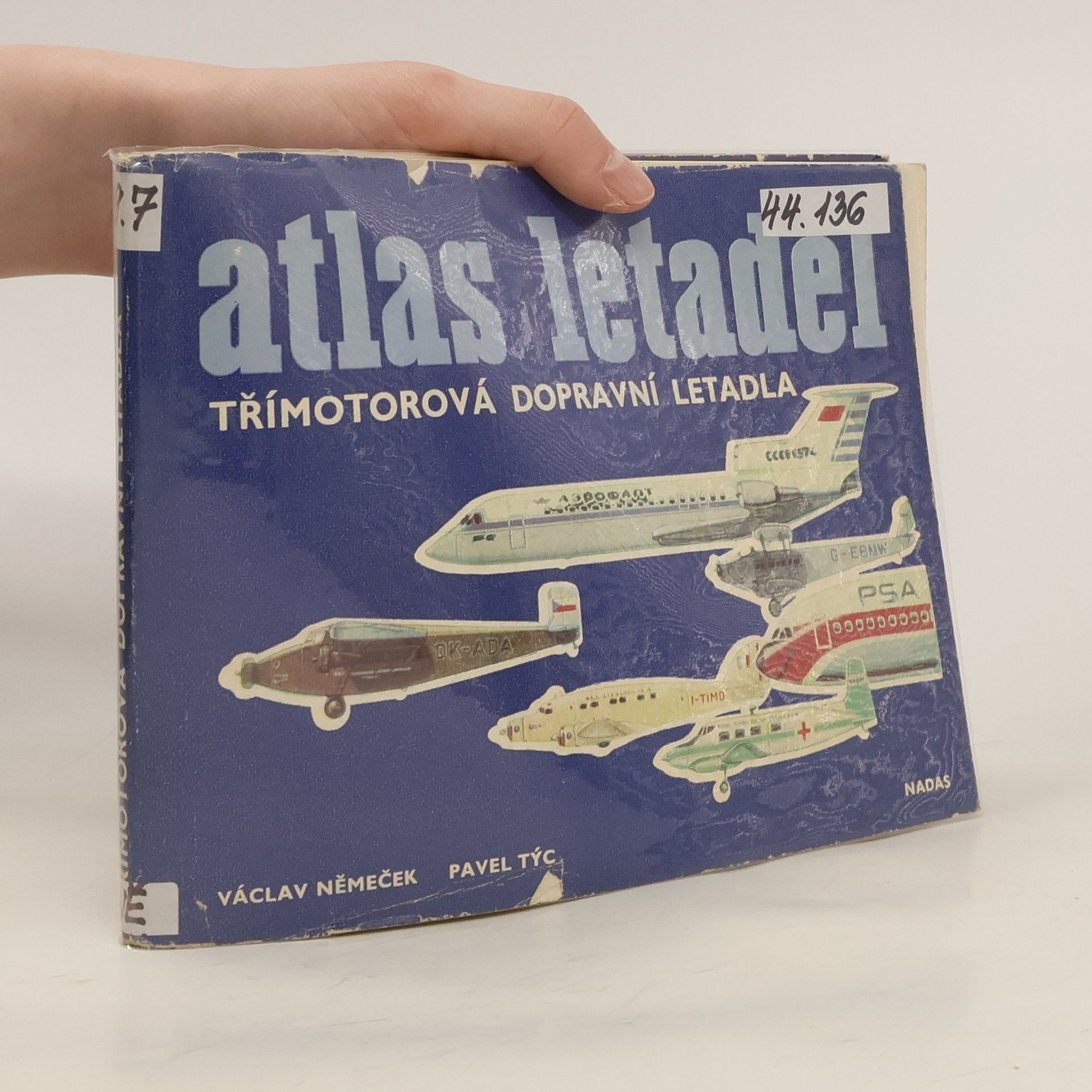 Václav Němeček Atlas letadel. Třímotorová dopravní letadla