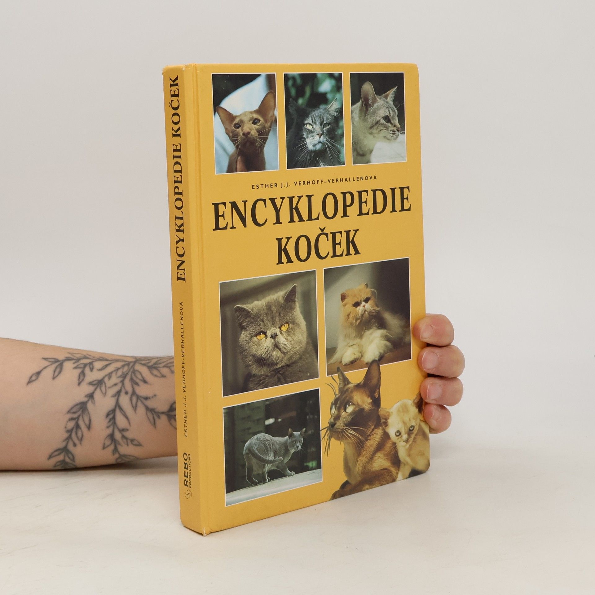Ester J. J. Verhoff Verhallenová Encyklopedie koček