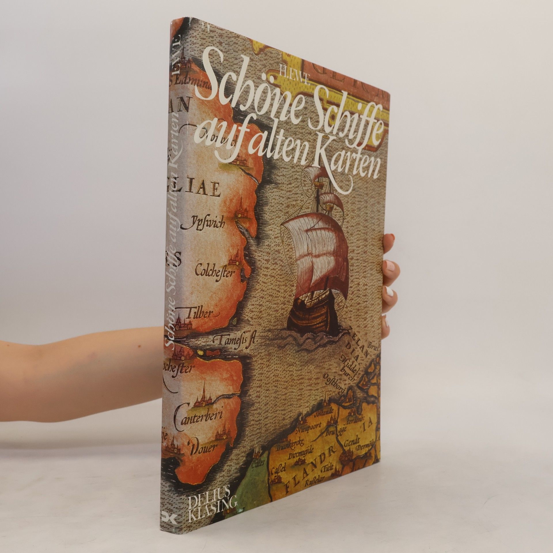 Schöne Schiffe auf alten Karten