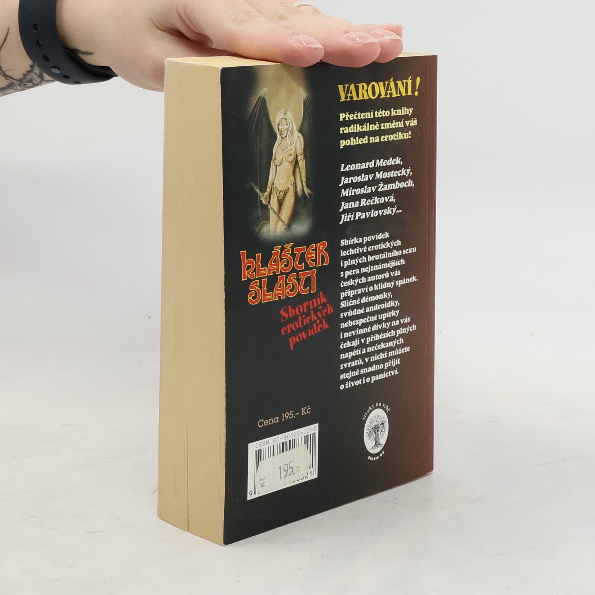 Michael Bronec Klášter slasti. sborník Fantasy a SF erotických povídek
