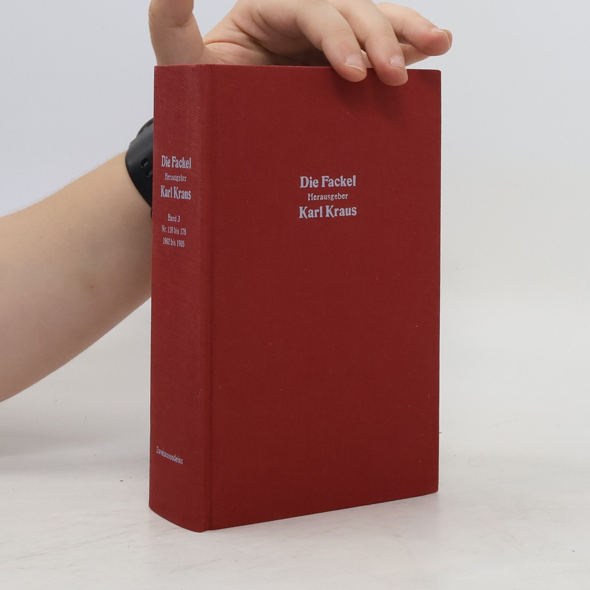 Karl Kraus Die Fackel. Band 3