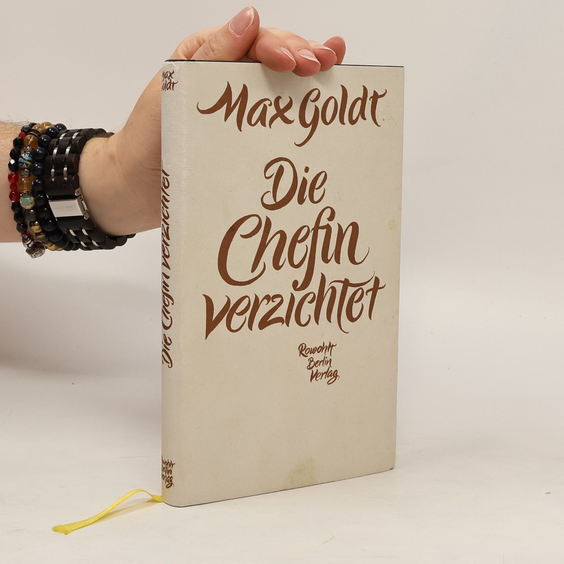 Max Goldt Die Chefin verzichtet