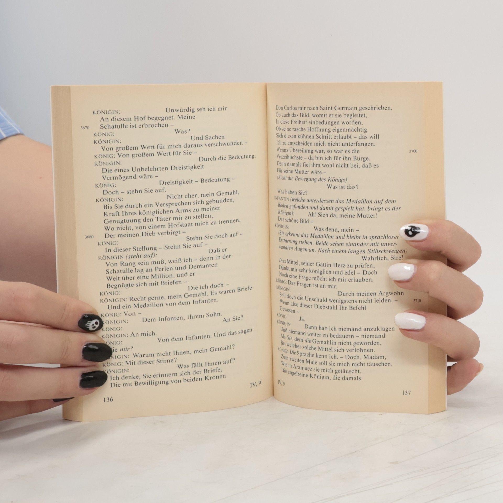 Friedrich Schiller Don Carlos Infant von Spanien : ein dramatisches Gedicht : mit Materialien